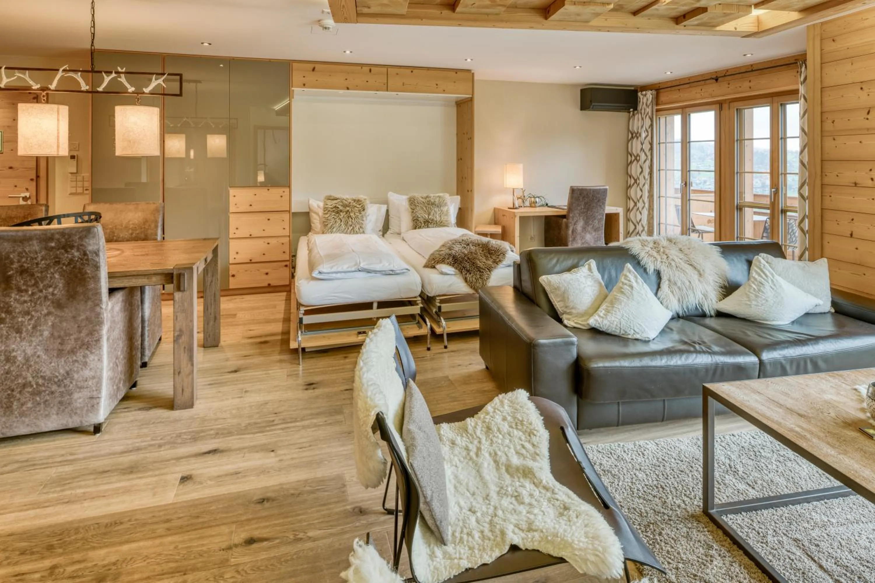 Bed in Aspen Alpine Lifestyle Hotel