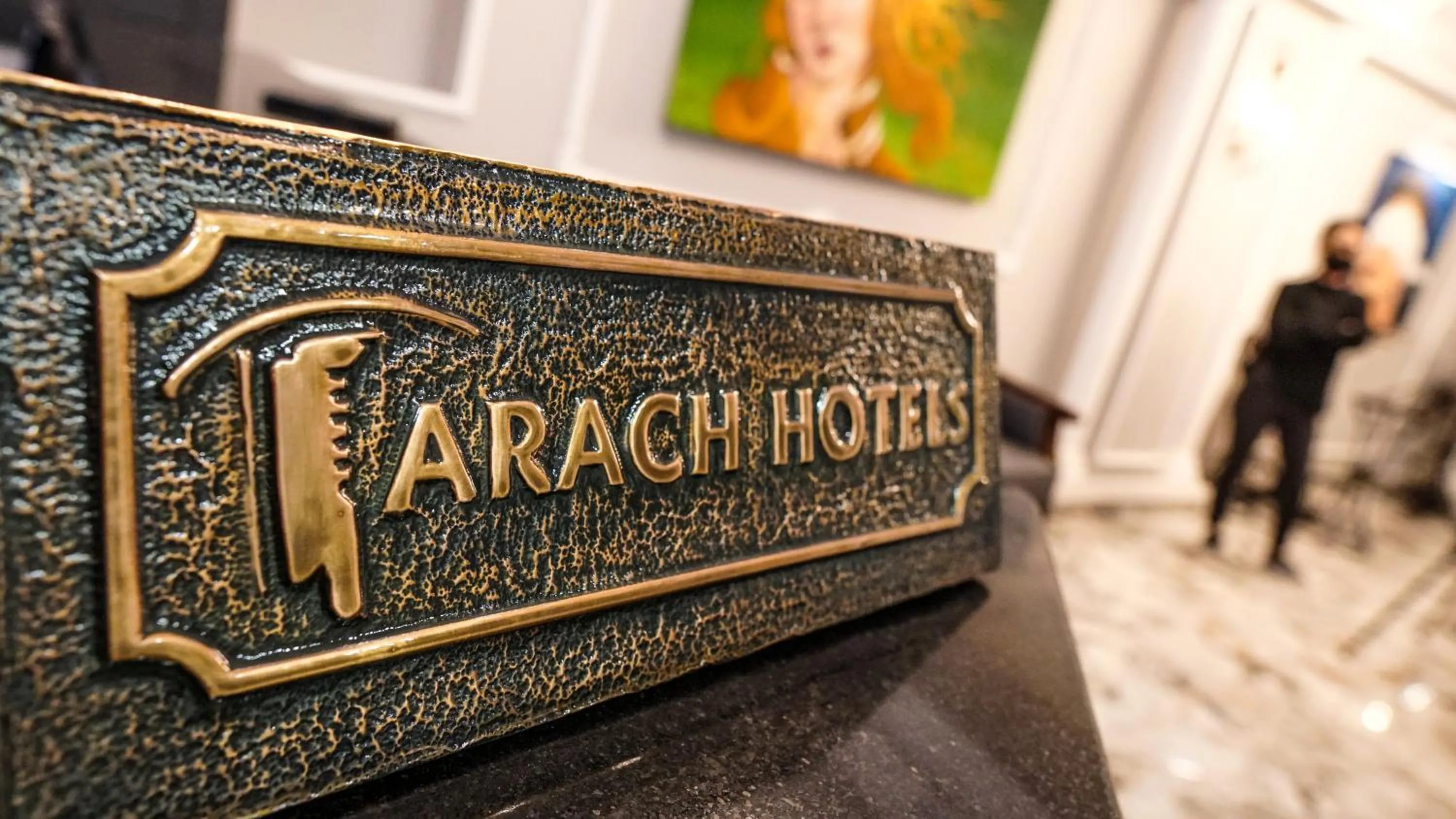 Property logo or sign in Arach Hotel Harbiye