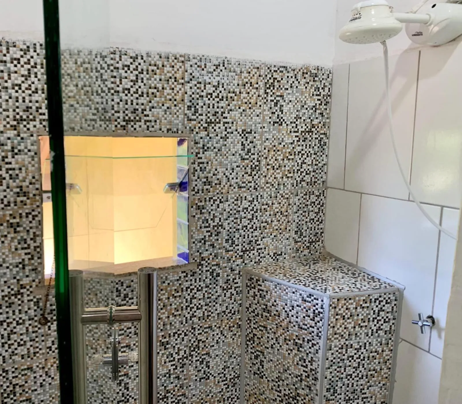 Bathroom in Pousada Flor do Arraial