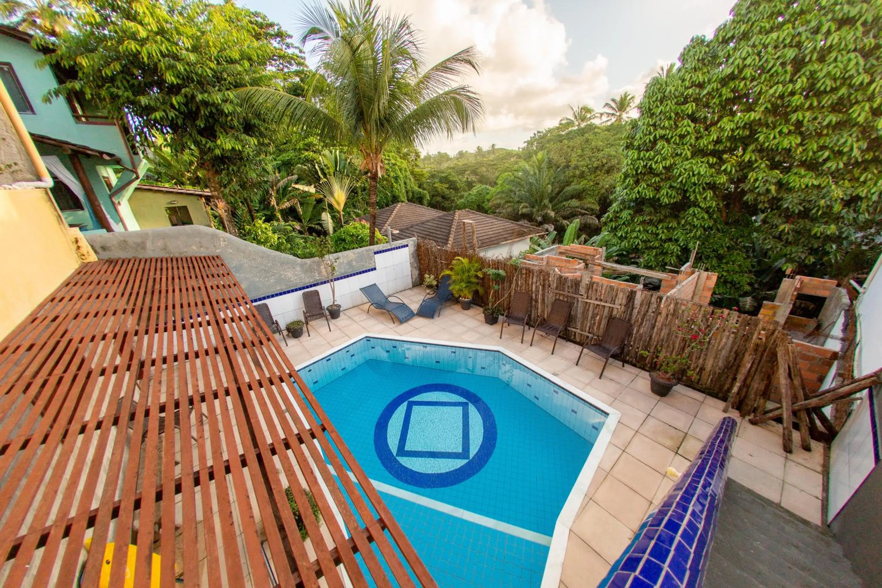 Swimming pool in Pousada Flor do Arraial