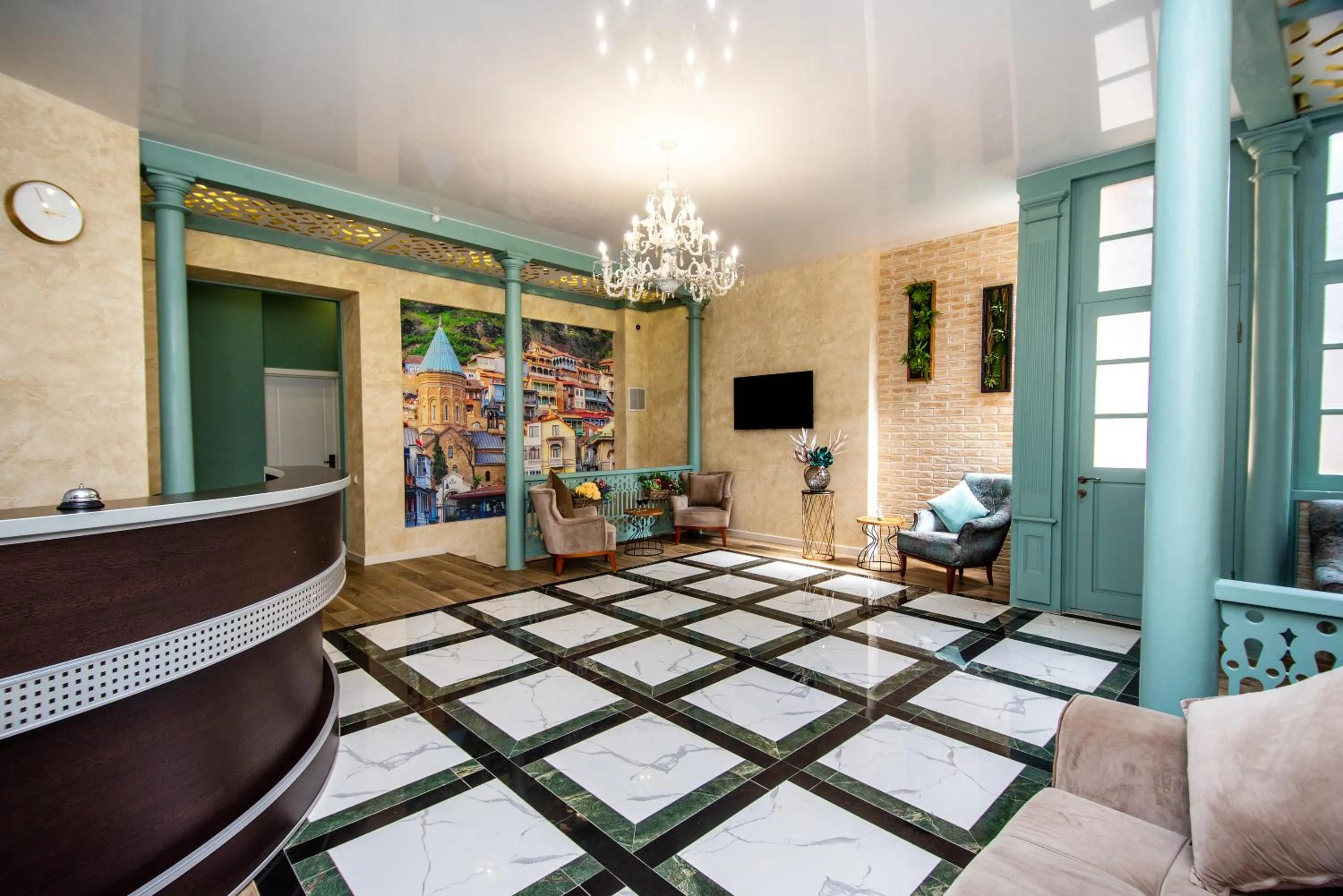 Lobby or reception, Bed in Margi Boutique Hotel by DNT Group