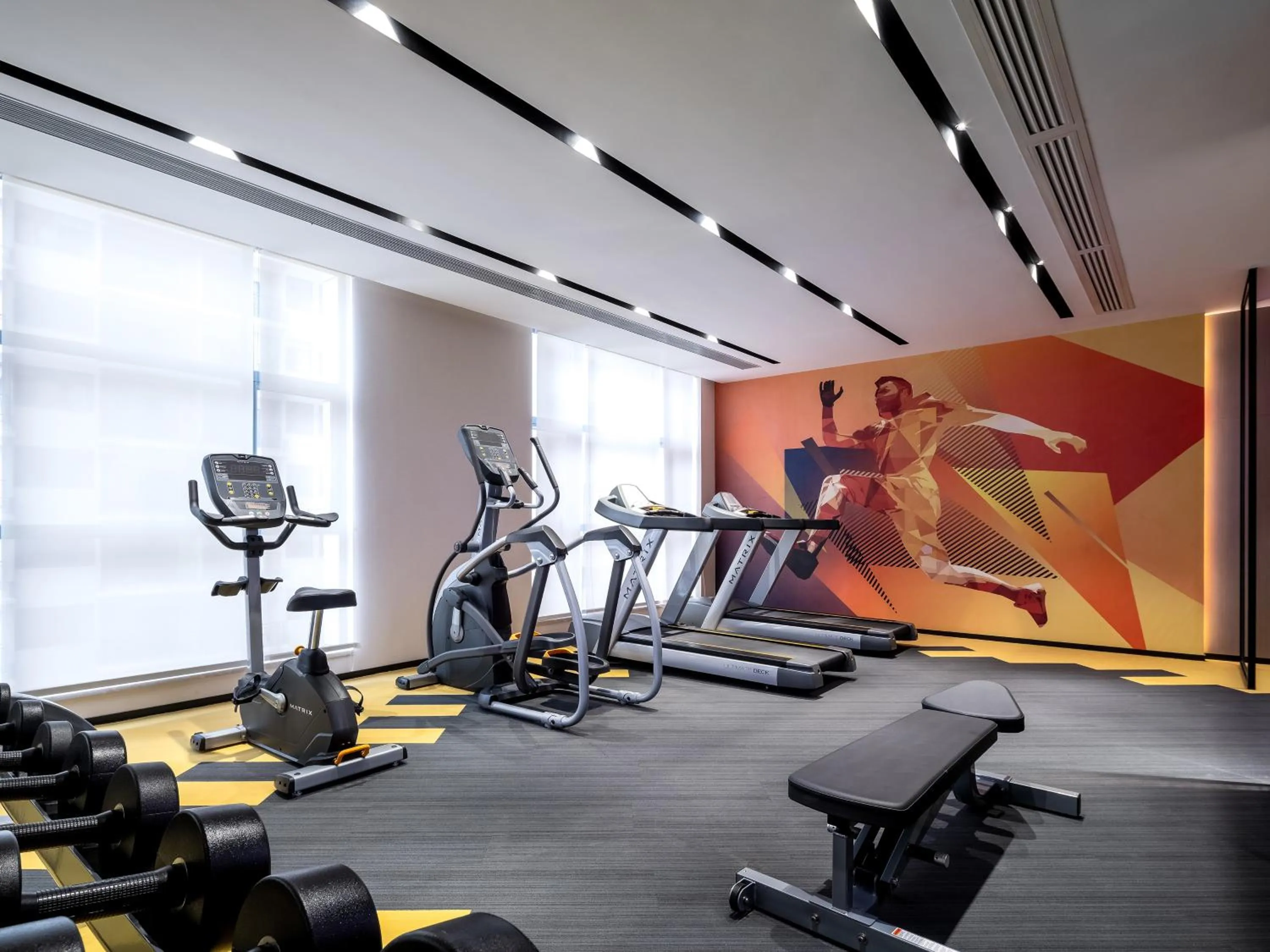 Fitness centre/facilities in Hampton by Hilton Nanning Wuxiang