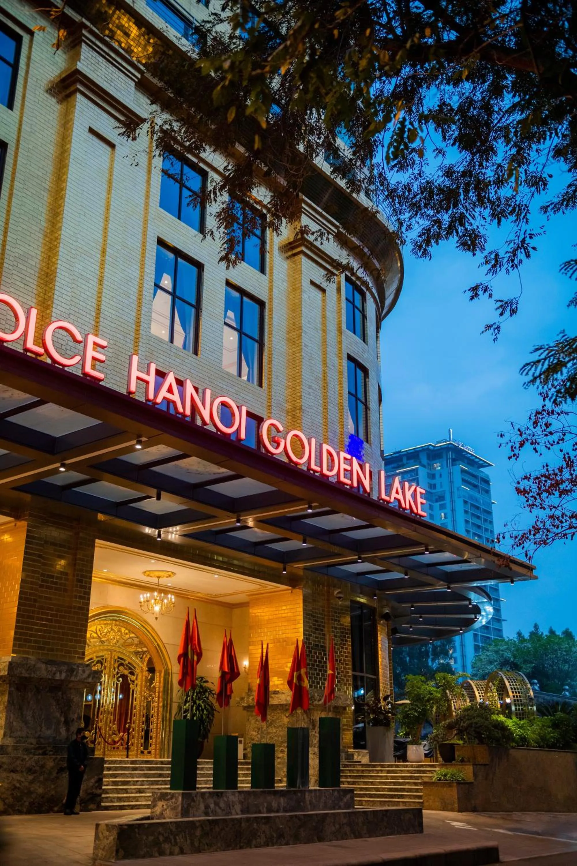 Facade/entrance in Dolce by Wyndham Hanoi Golden Lake