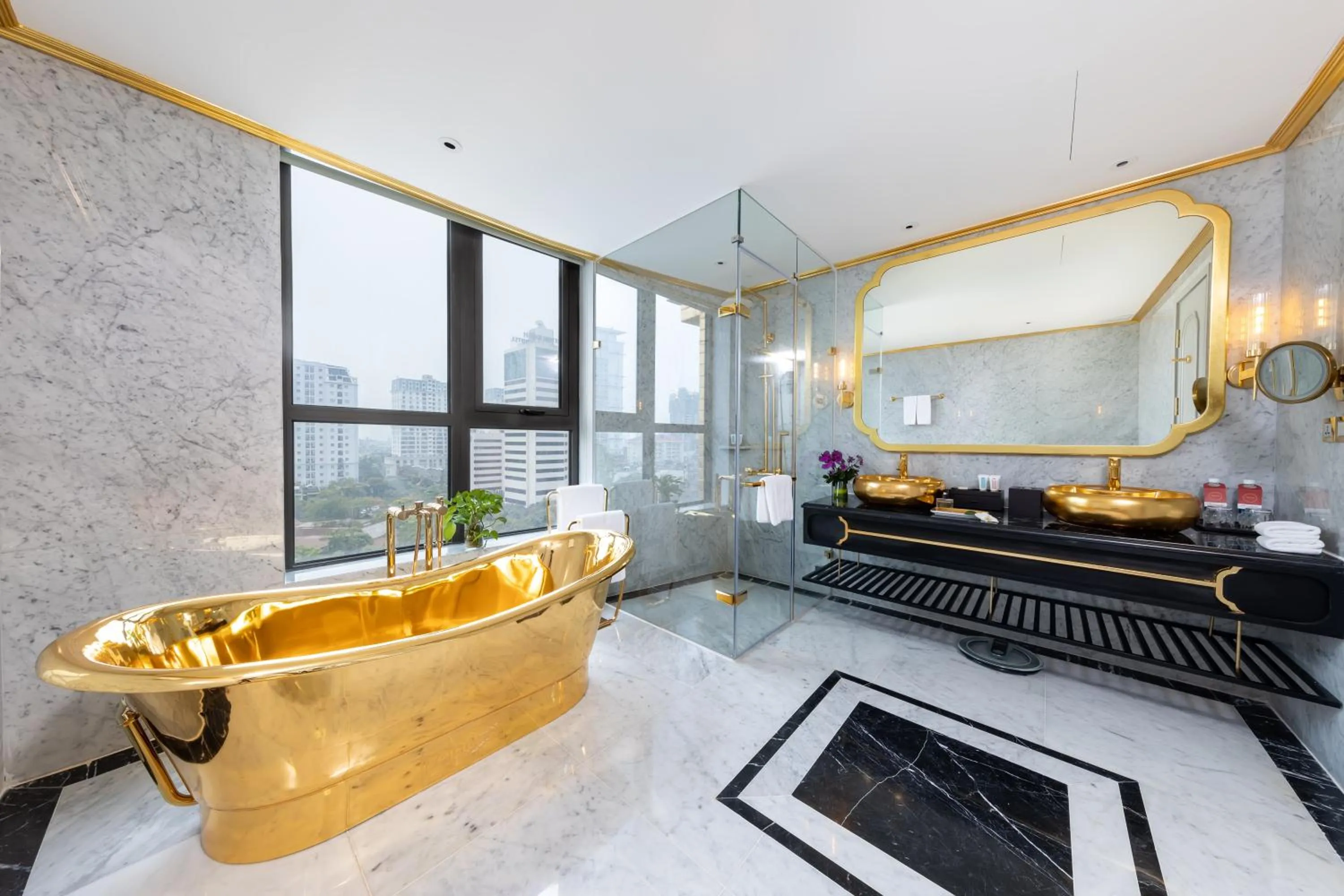 Shower in Dolce by Wyndham Hanoi Golden Lake