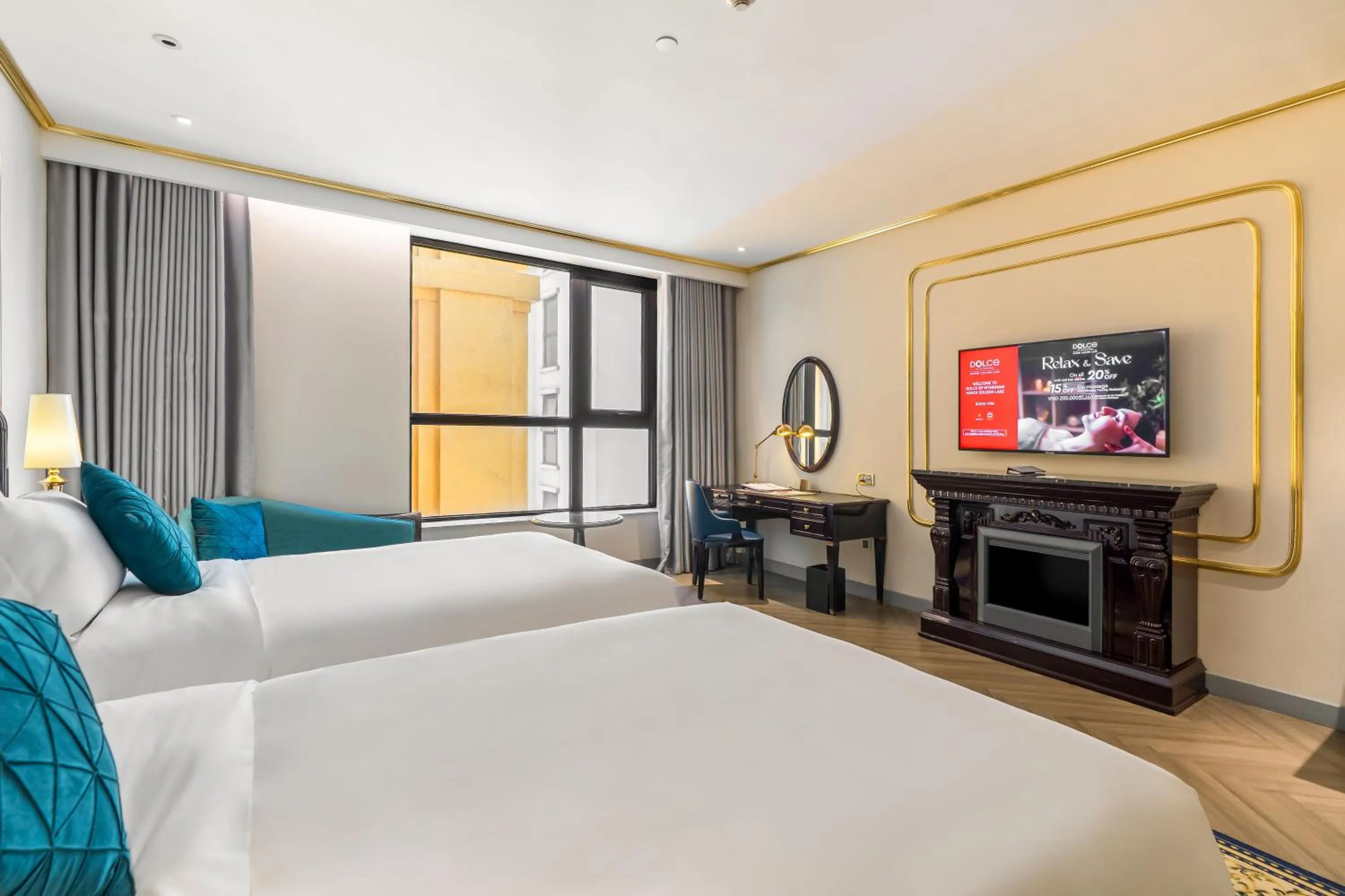 Bedroom, Bed in Dolce by Wyndham Hanoi Golden Lake