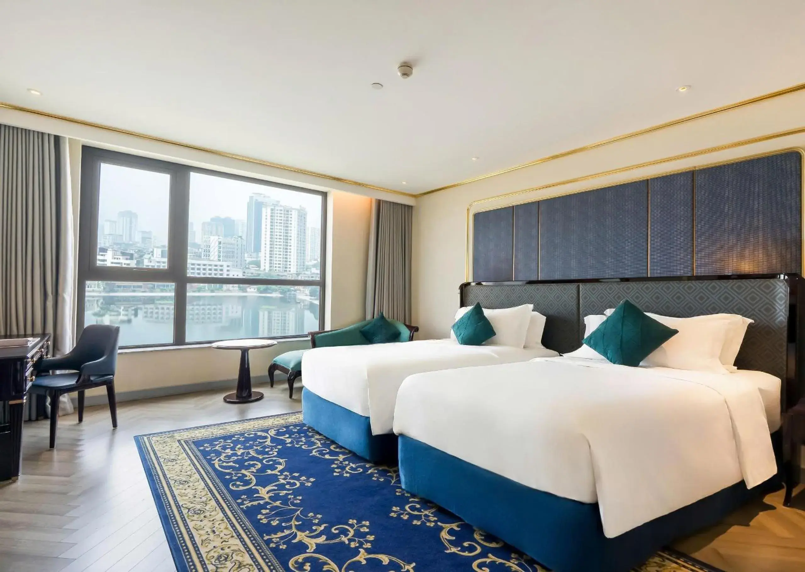 Premier Lake View Twin in Dolce by Wyndham Hanoi Golden Lake Premier Lake View Twin in Dolce by Wyndham Hanoi Golden Lake