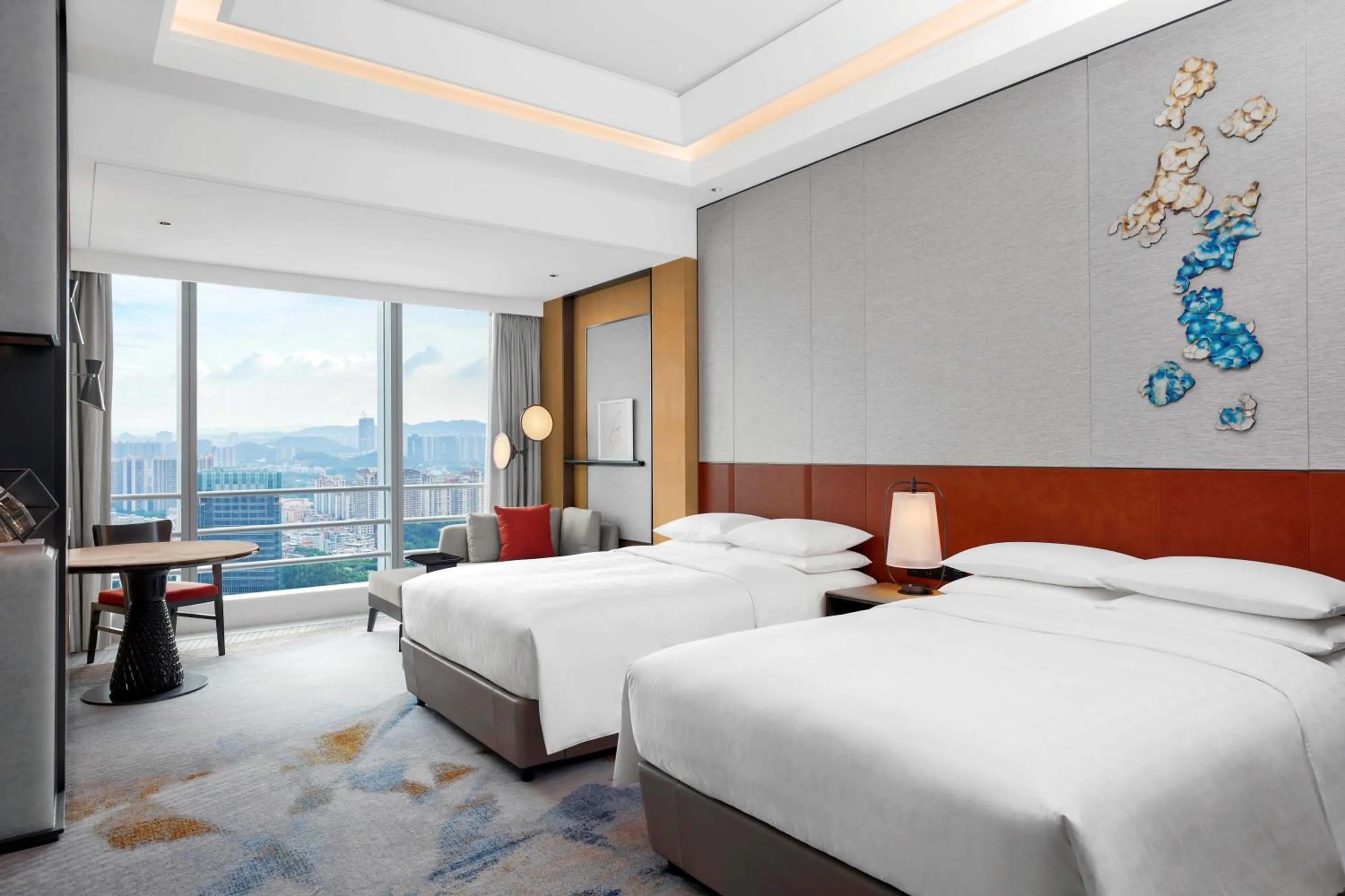 Bed in Sheraton Guangzhou Panyu