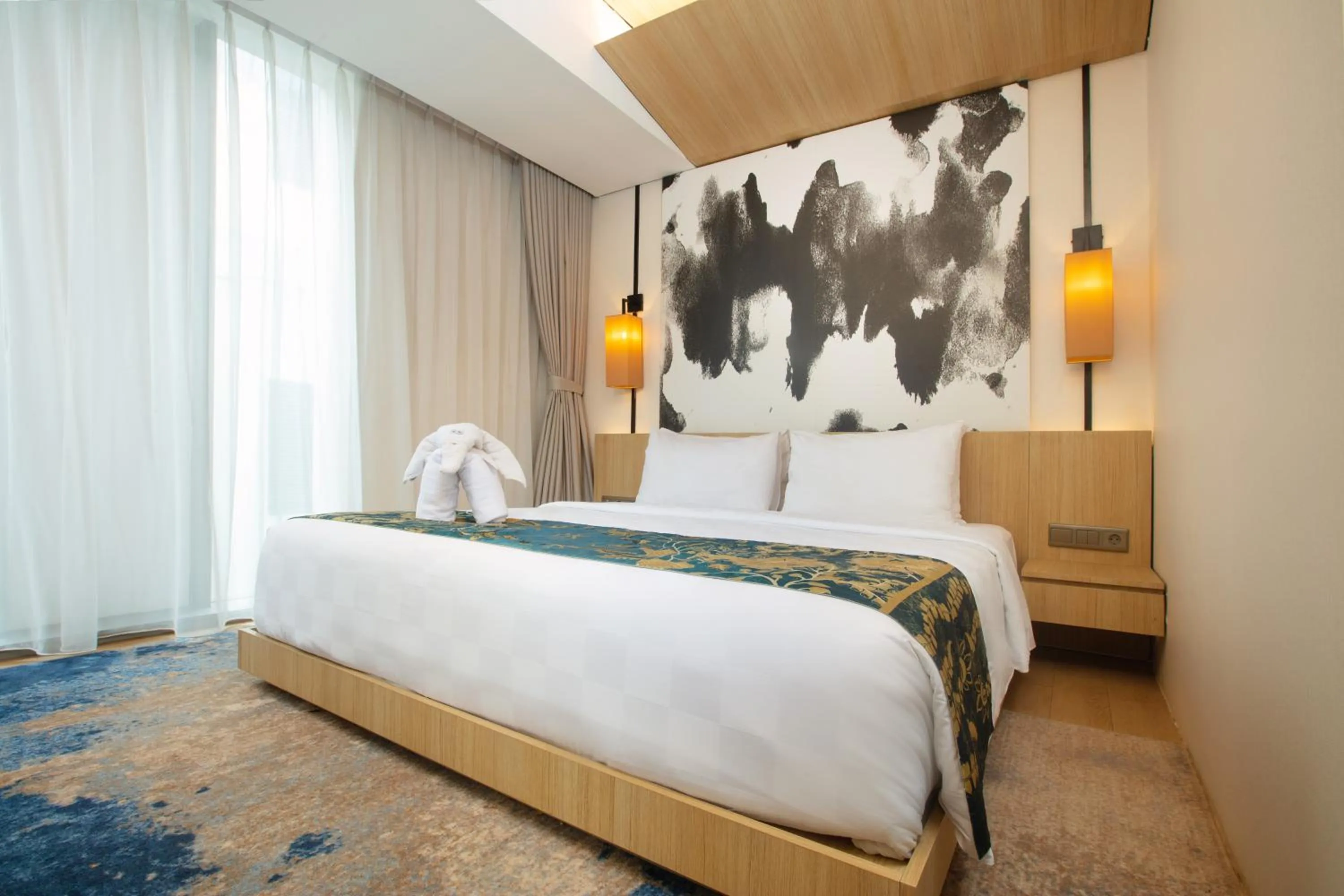 Bedroom, Bed in Louis Kienne Cikarang Hotel & Service Apartment