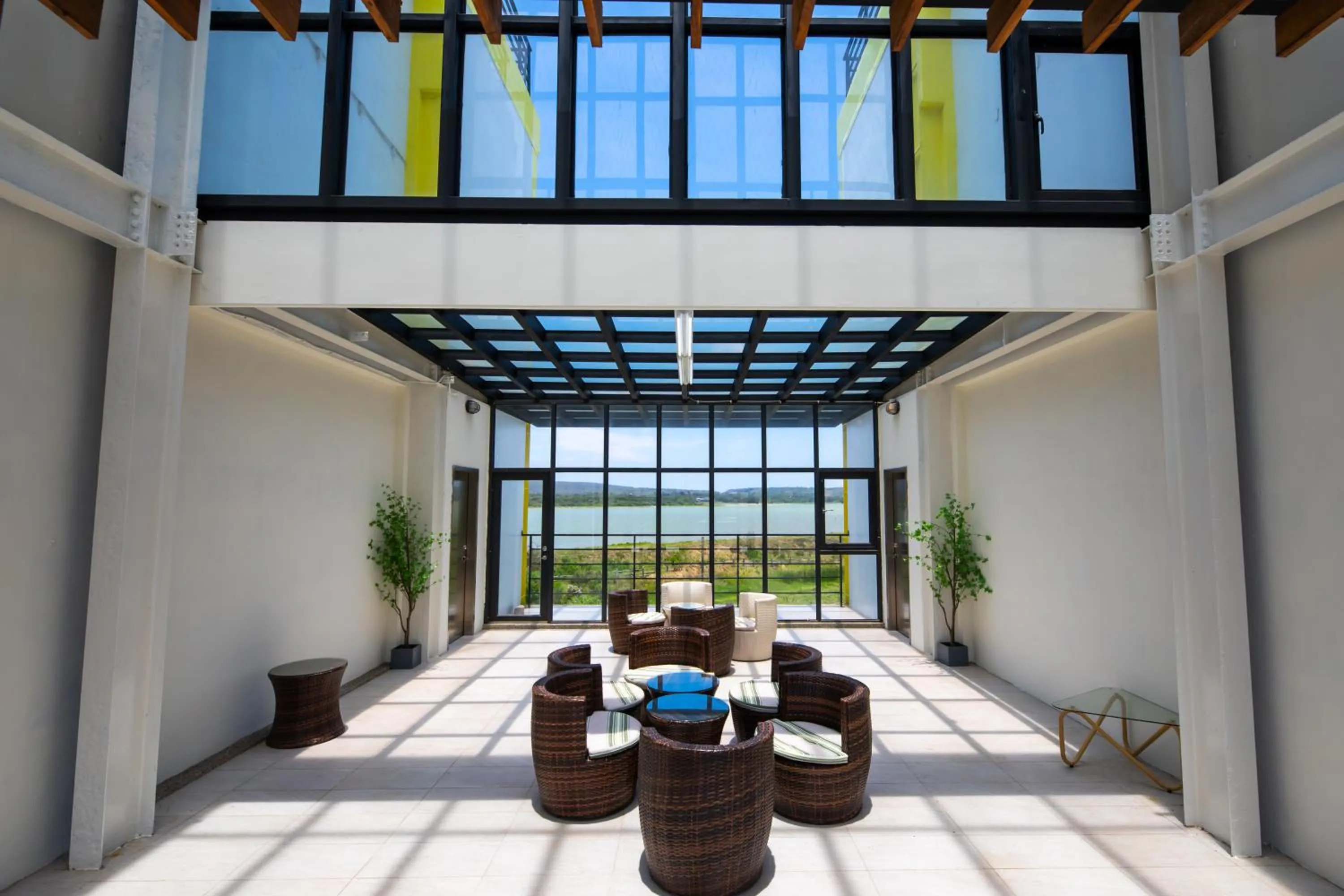 Communal lounge/ TV room in Lovestar Lakeside Hotel - Starlight Building