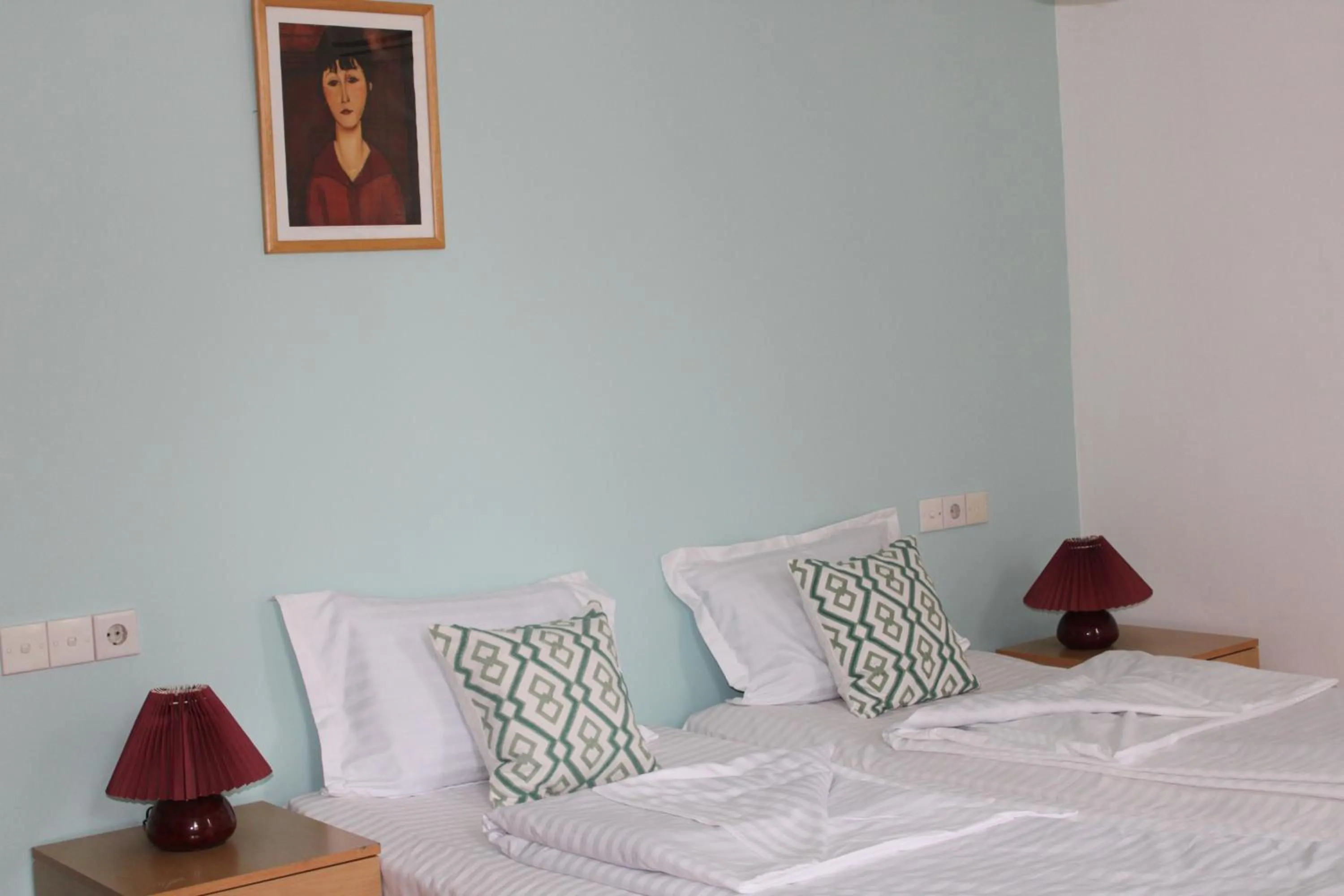 Decorative detail, Bed in JR's House