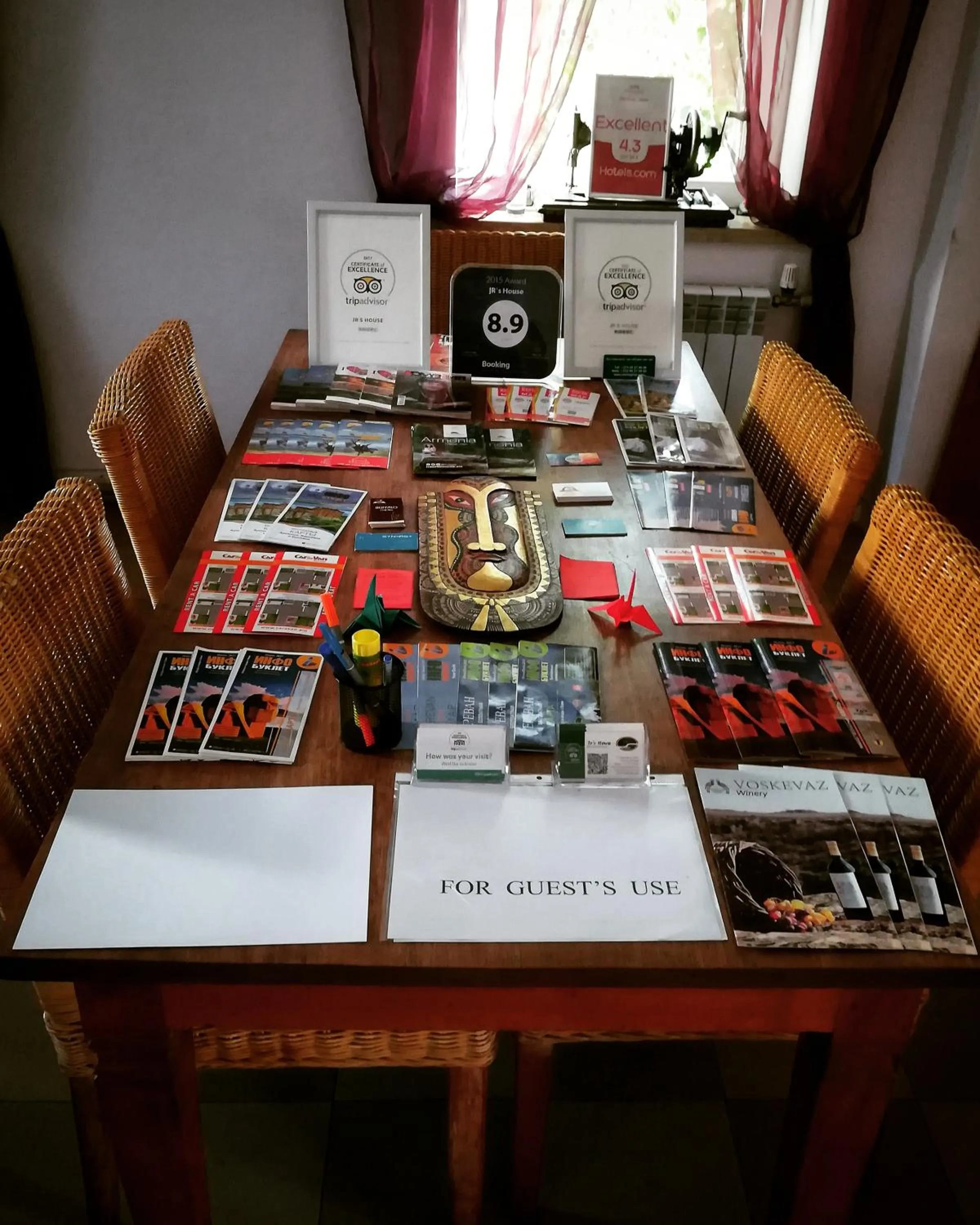 Lobby or reception in JR's House