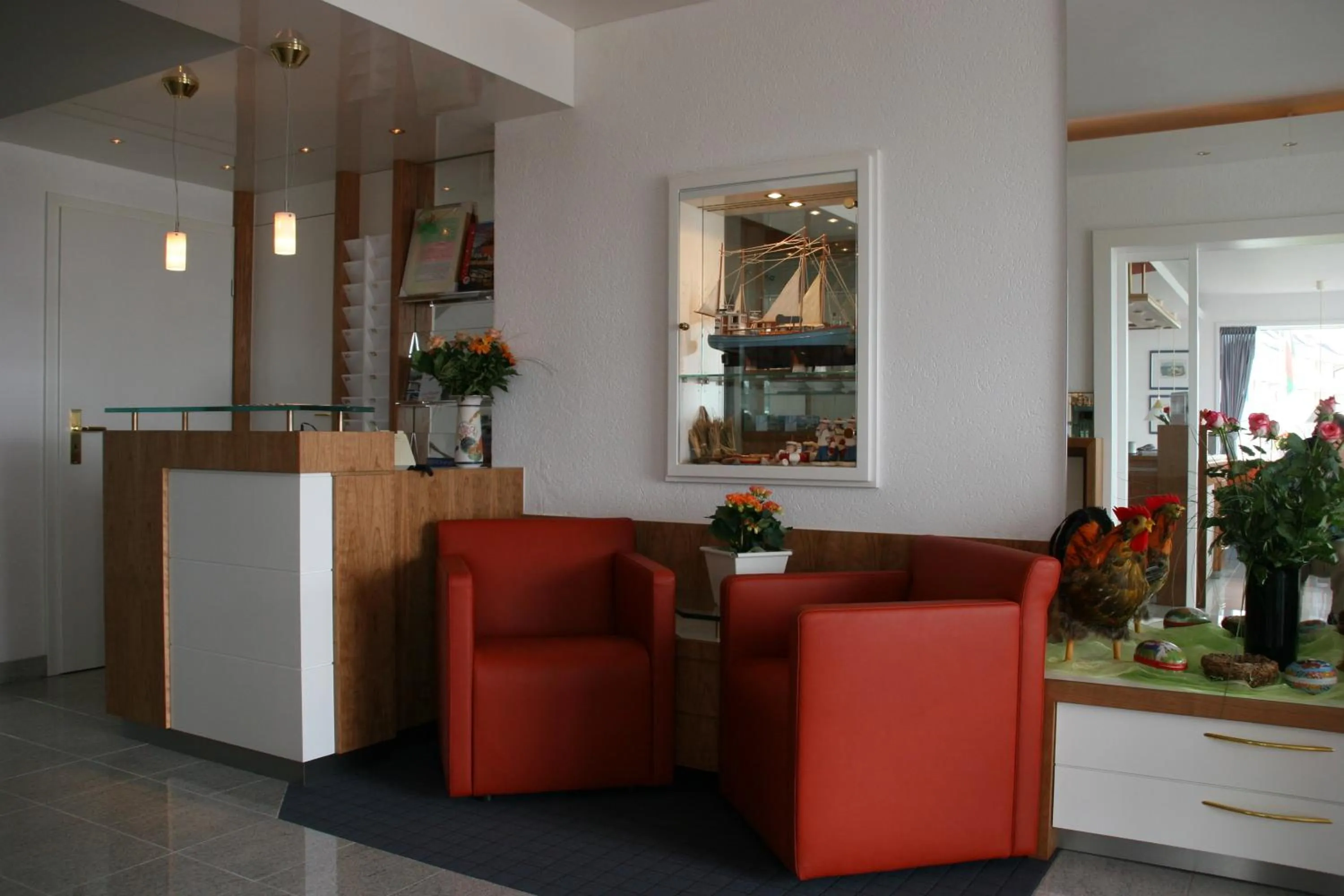 Lobby or reception in Hanseat