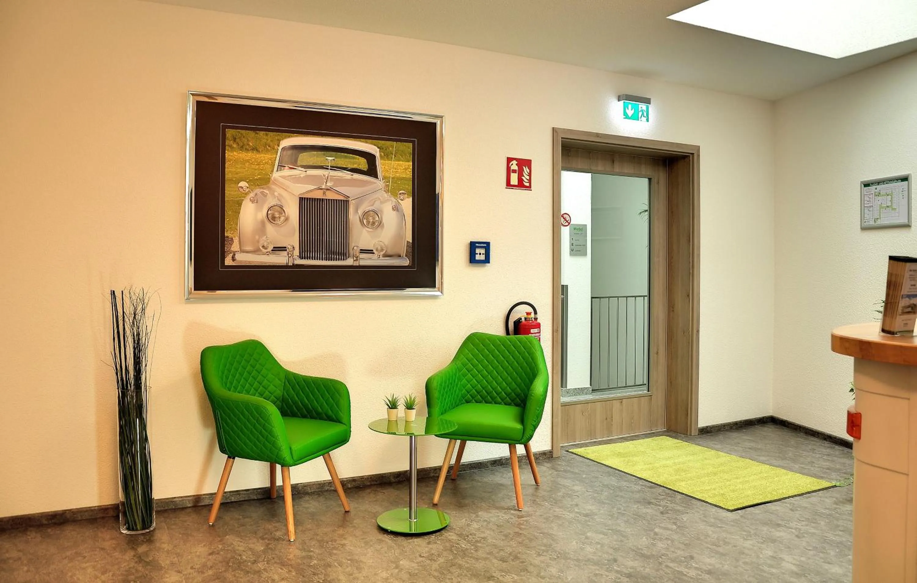 Decorative detail in Motel am Fürfelder Schloss