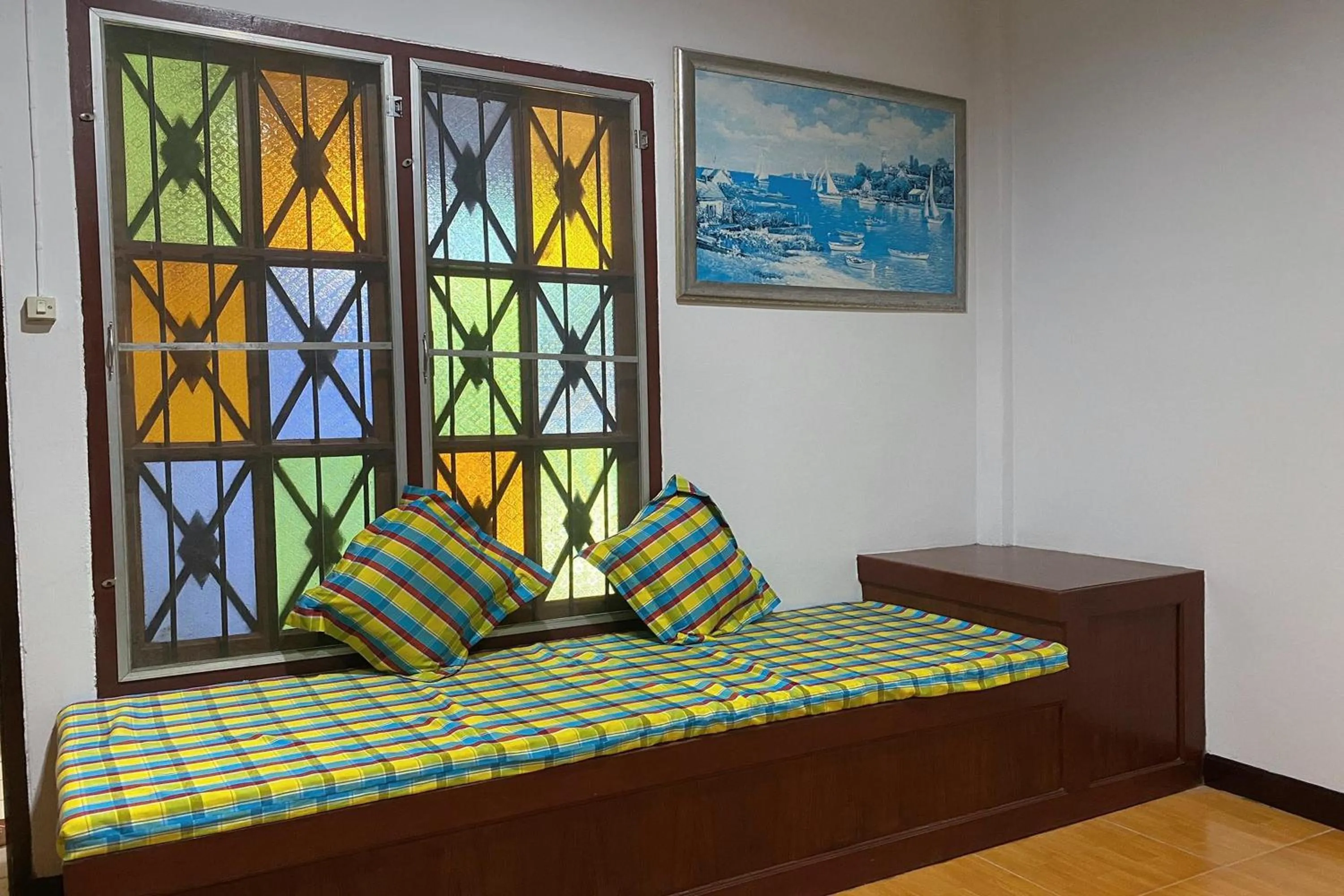 Bedroom, Bed in Viewdoi Art and Resort