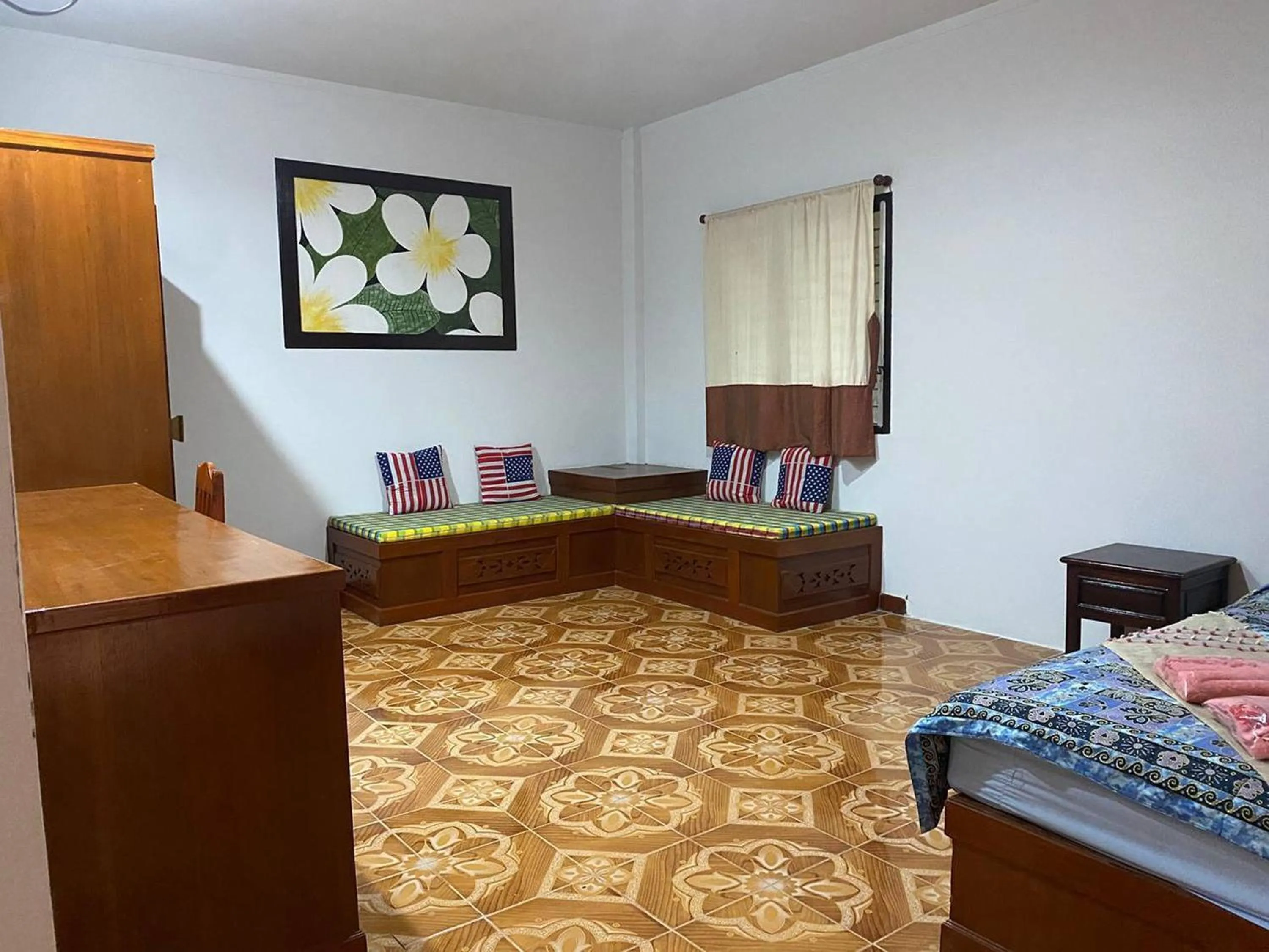 Bedroom, Bed in Viewdoi Art and Resort