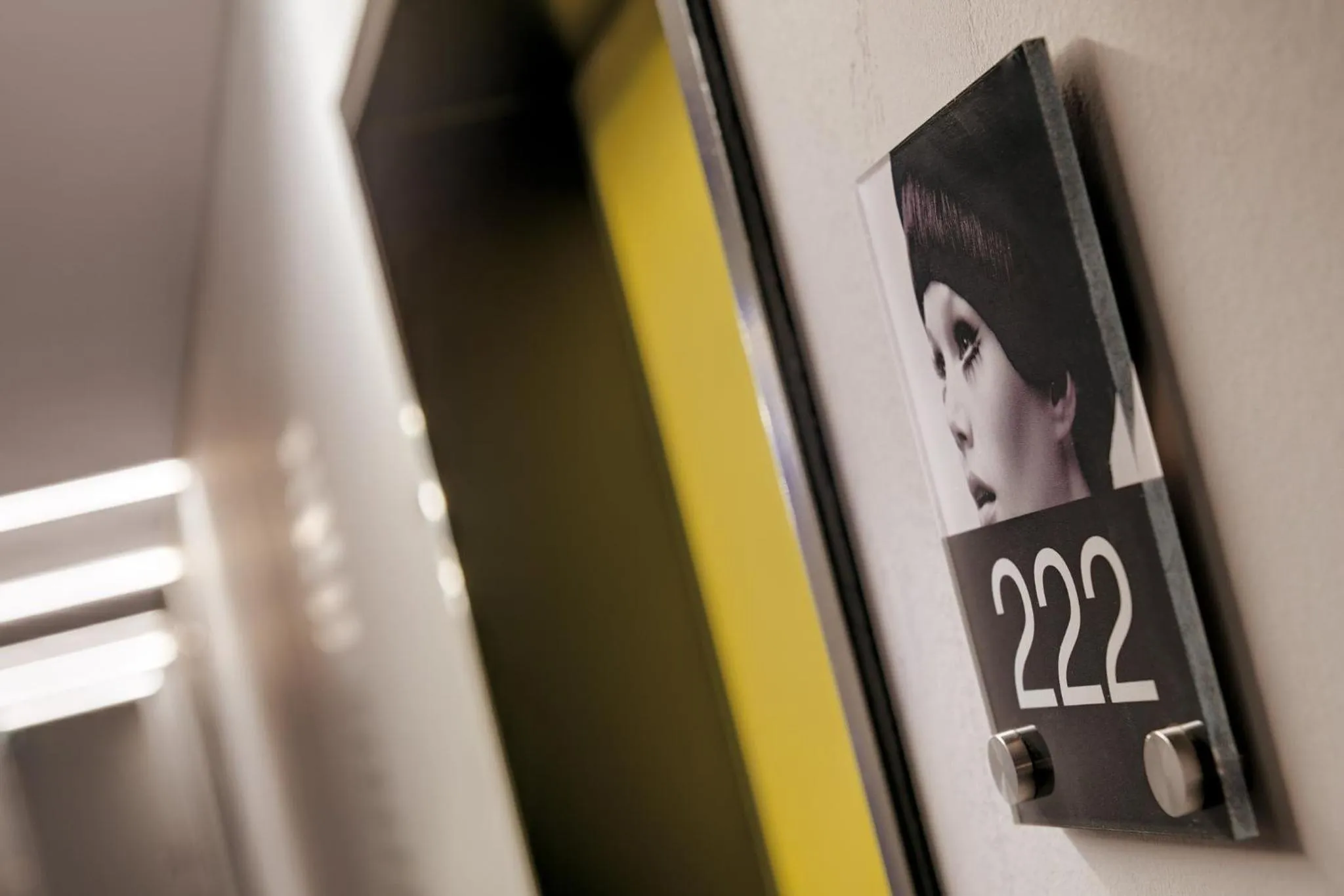 Decorative detail in Hotel Indigo - Dusseldorf - Victoriaplatz by IHG