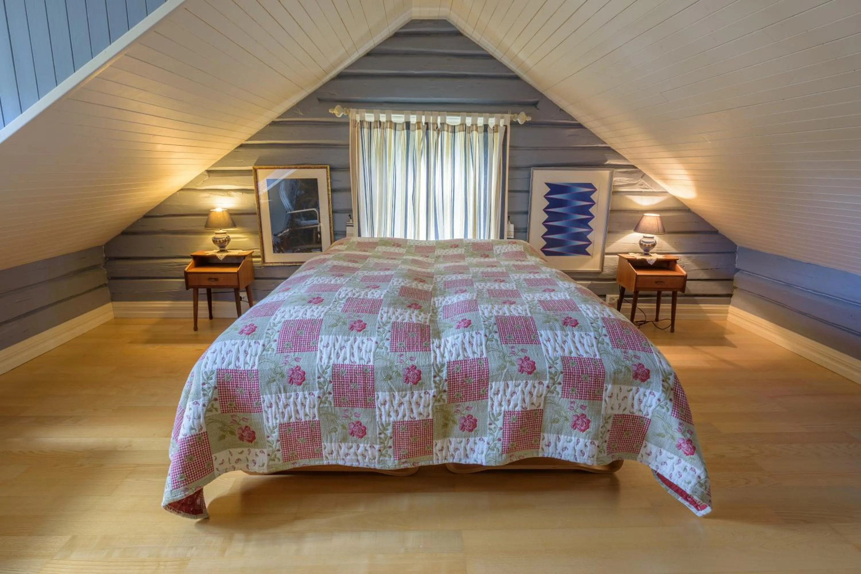 Bedroom, Bed in Kabelvåg Feriehus & Camping