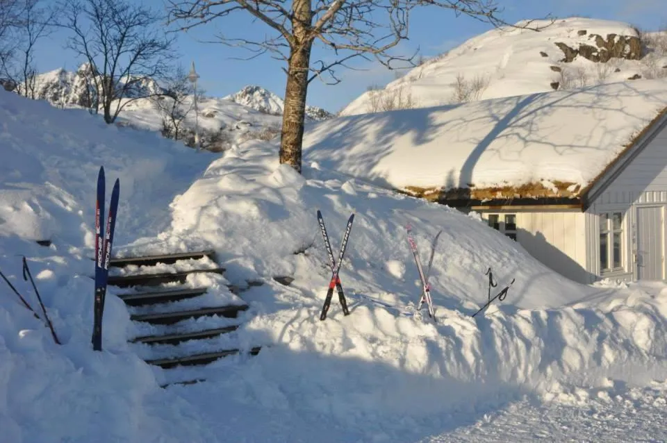 Facade/entrance in Kabelvåg Feriehus & Camping