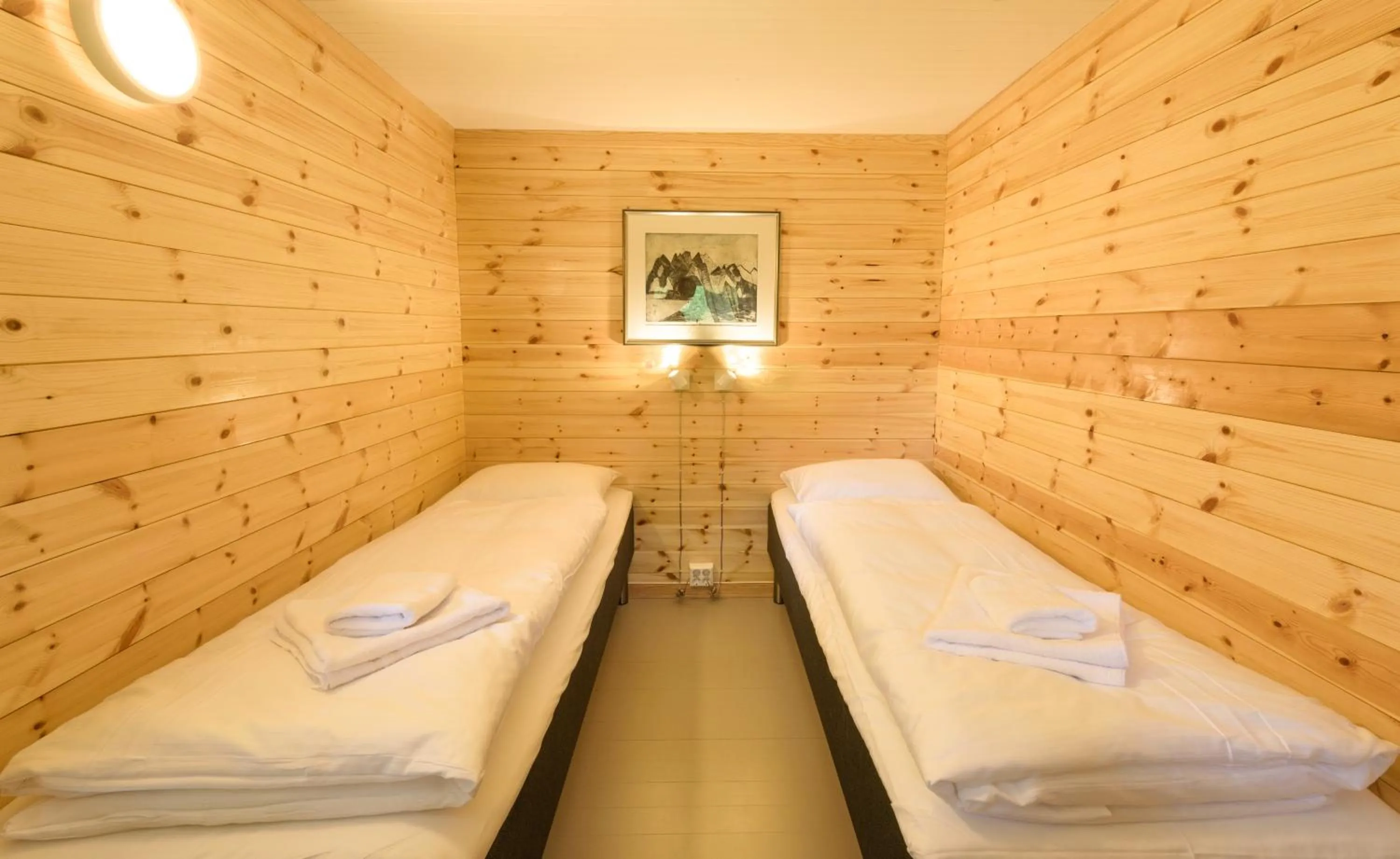 Bedroom, Bed in Kabelvåg Feriehus & Camping