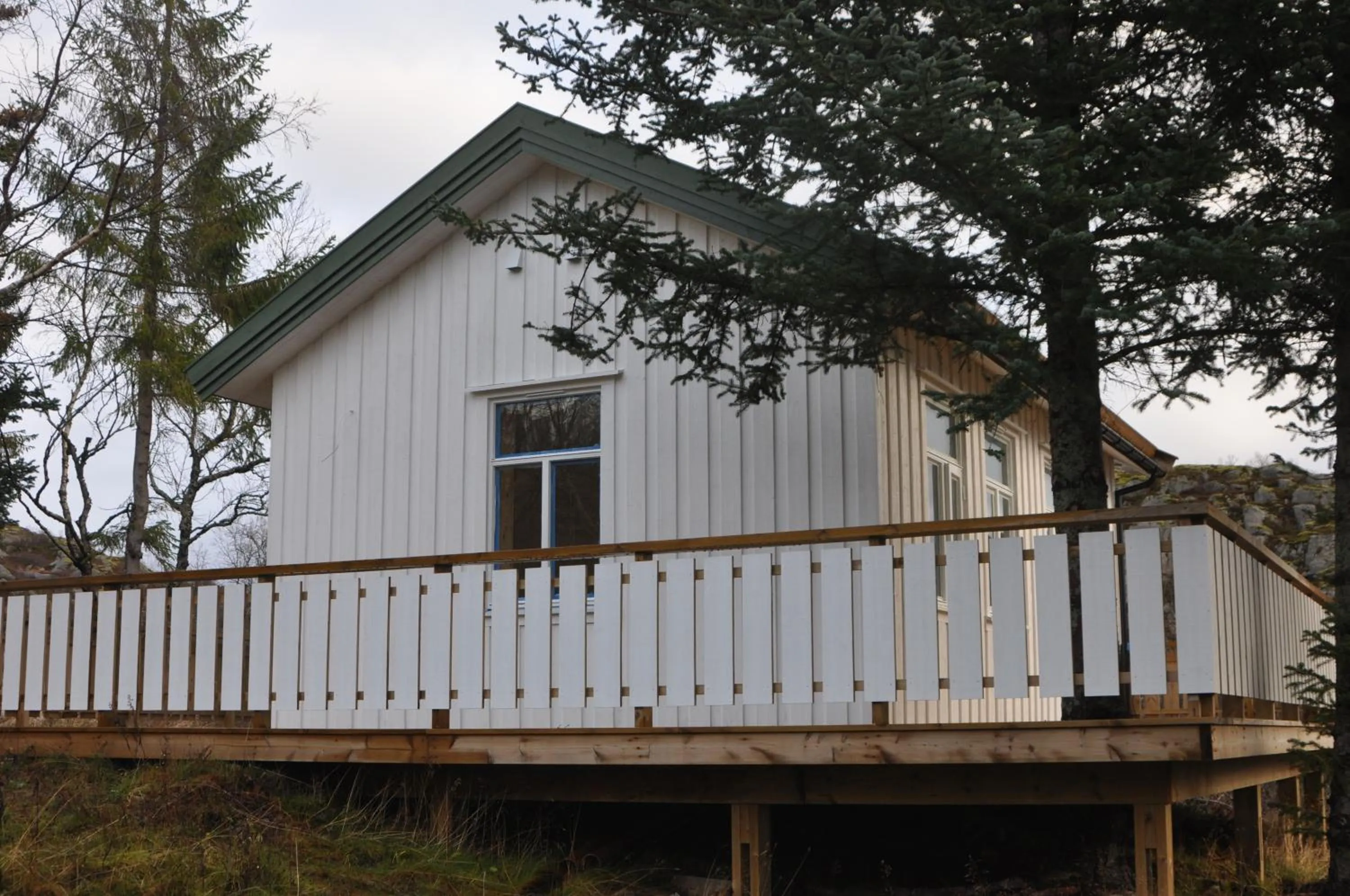 Facade/entrance in Kabelvåg Feriehus & Camping
