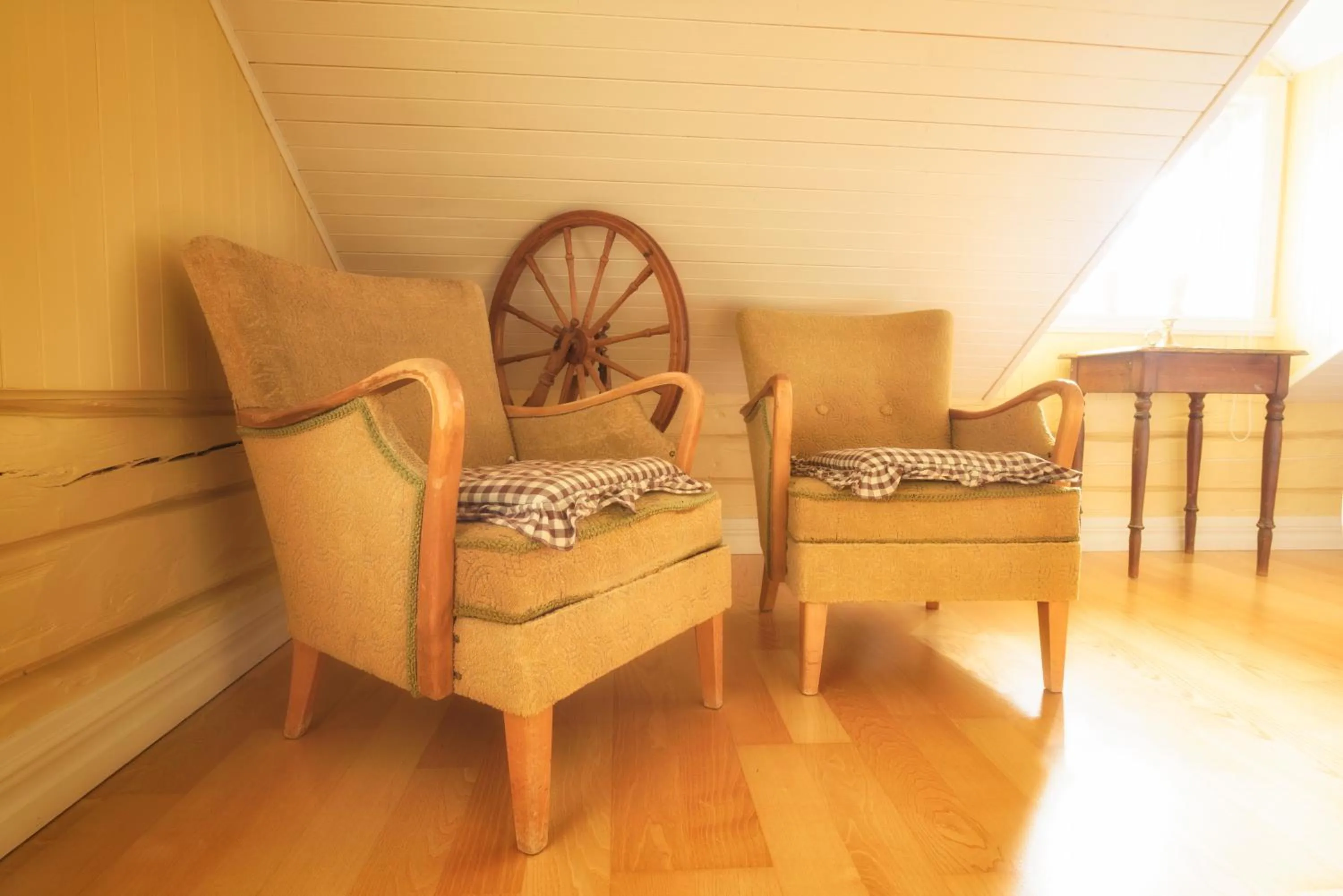 Seating area in Kabelvåg Feriehus & Camping