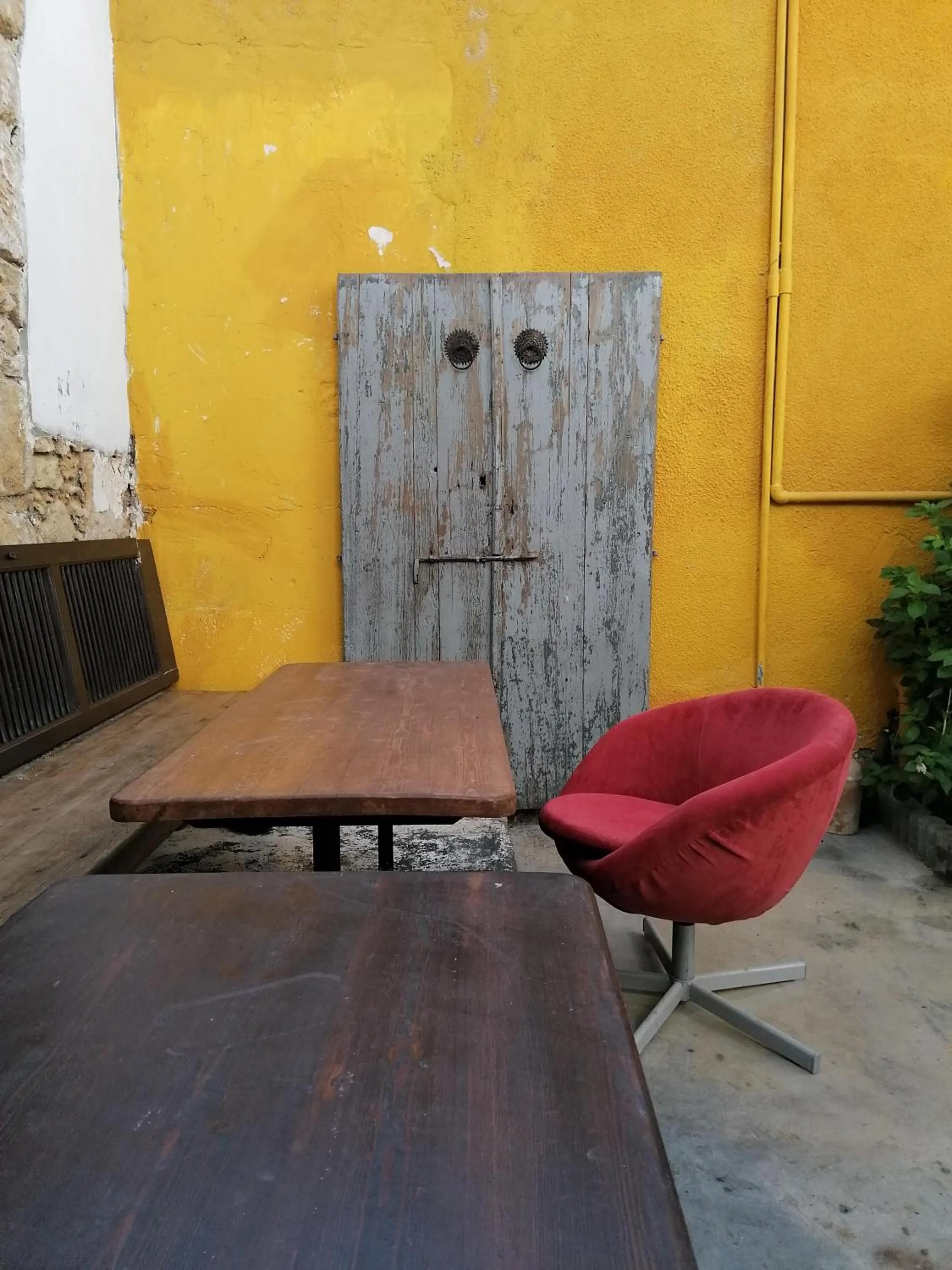 Balcony/Terrace in Le Mat Hostel