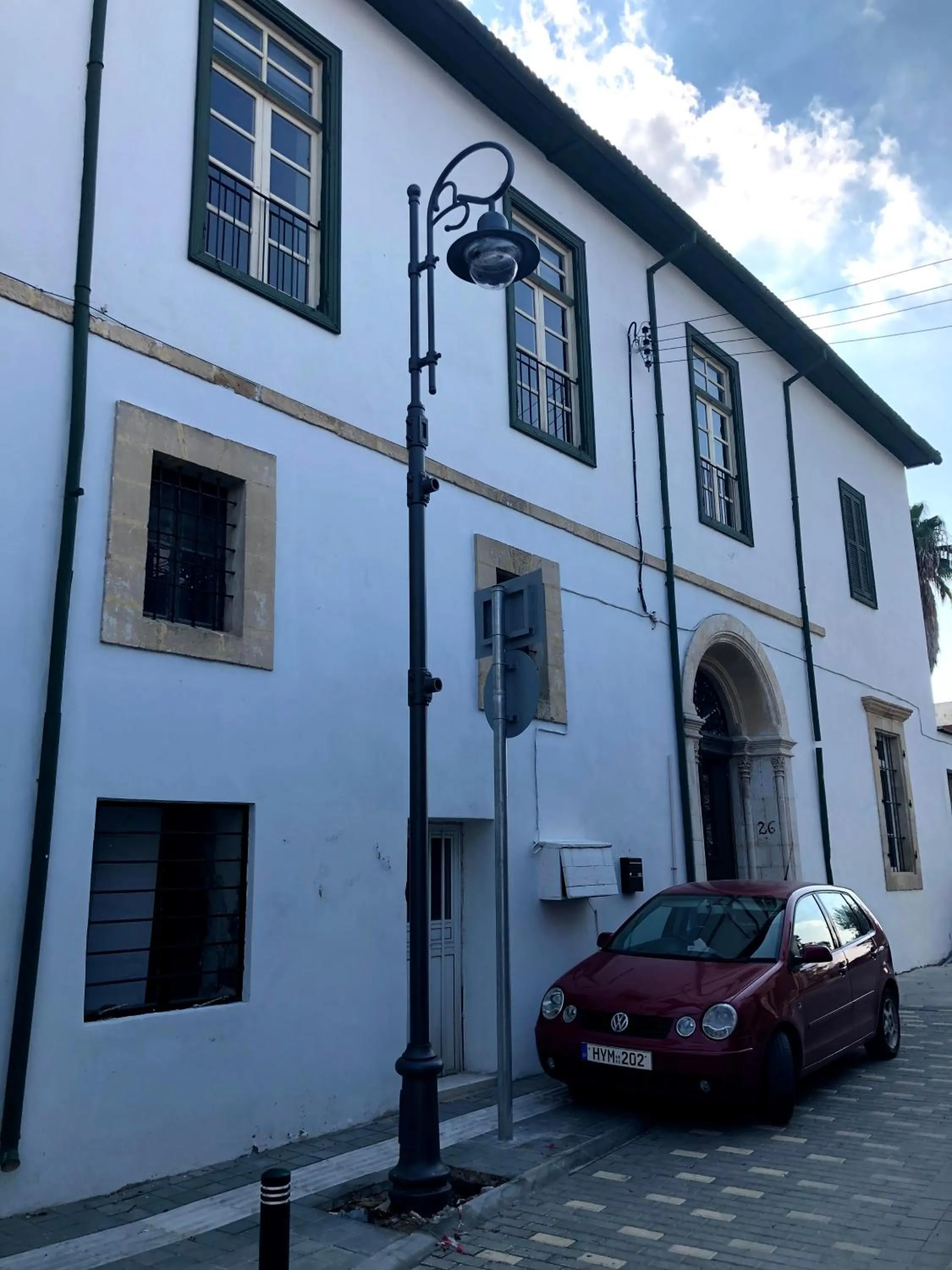 Property building in Le Mat Hostel