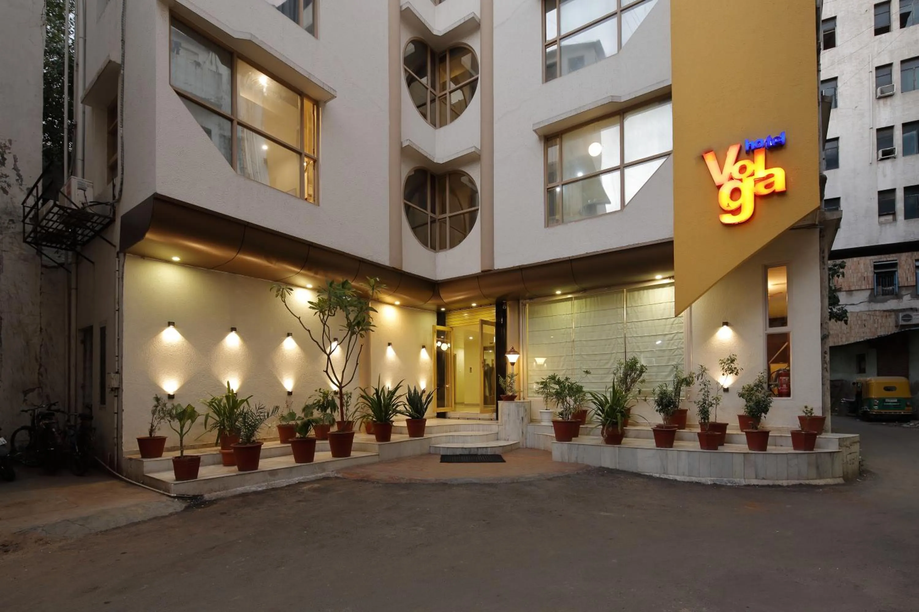 Property building in Hotel Volga