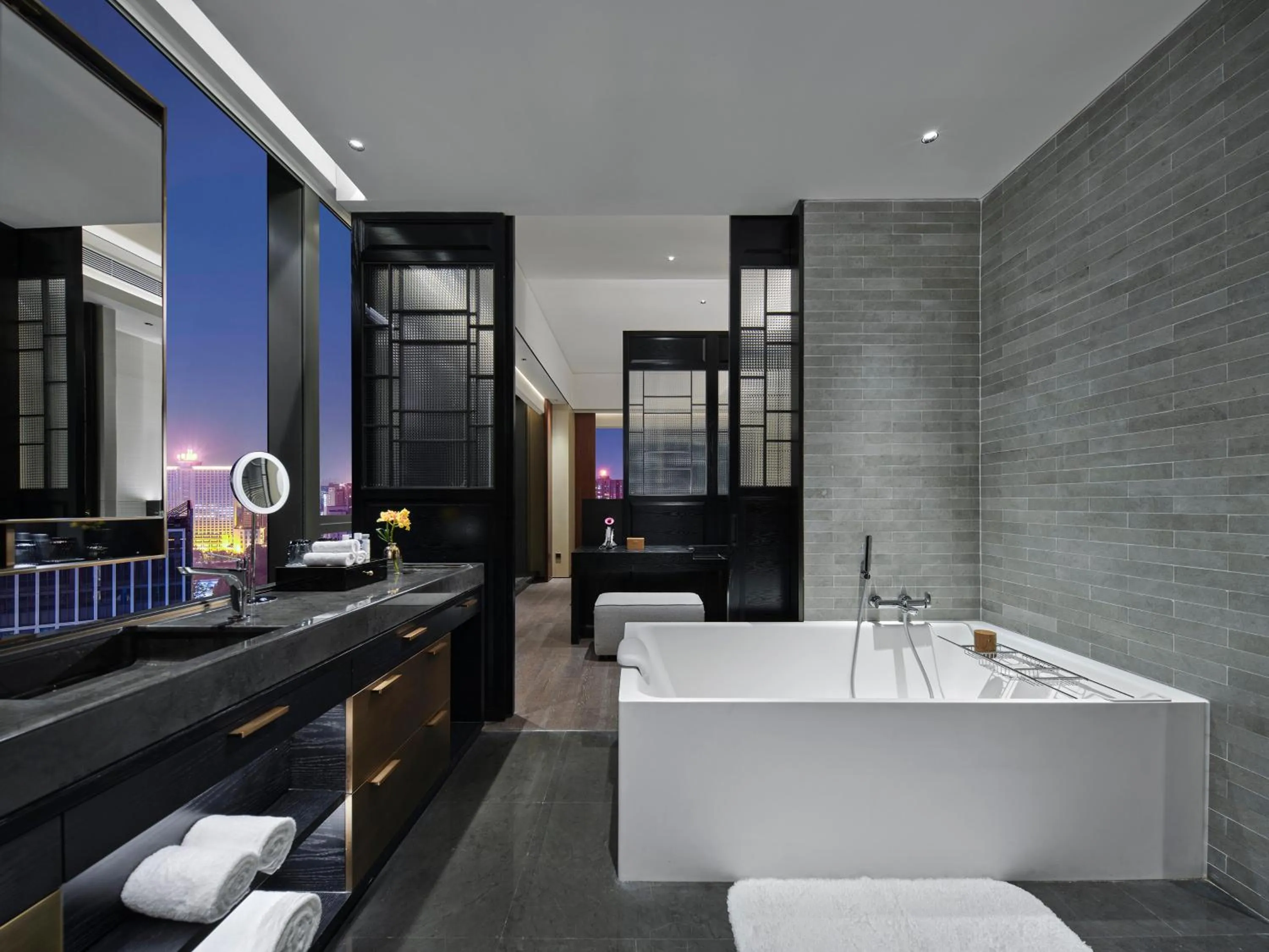 Bathroom in InterContinental Dongguan by IHG