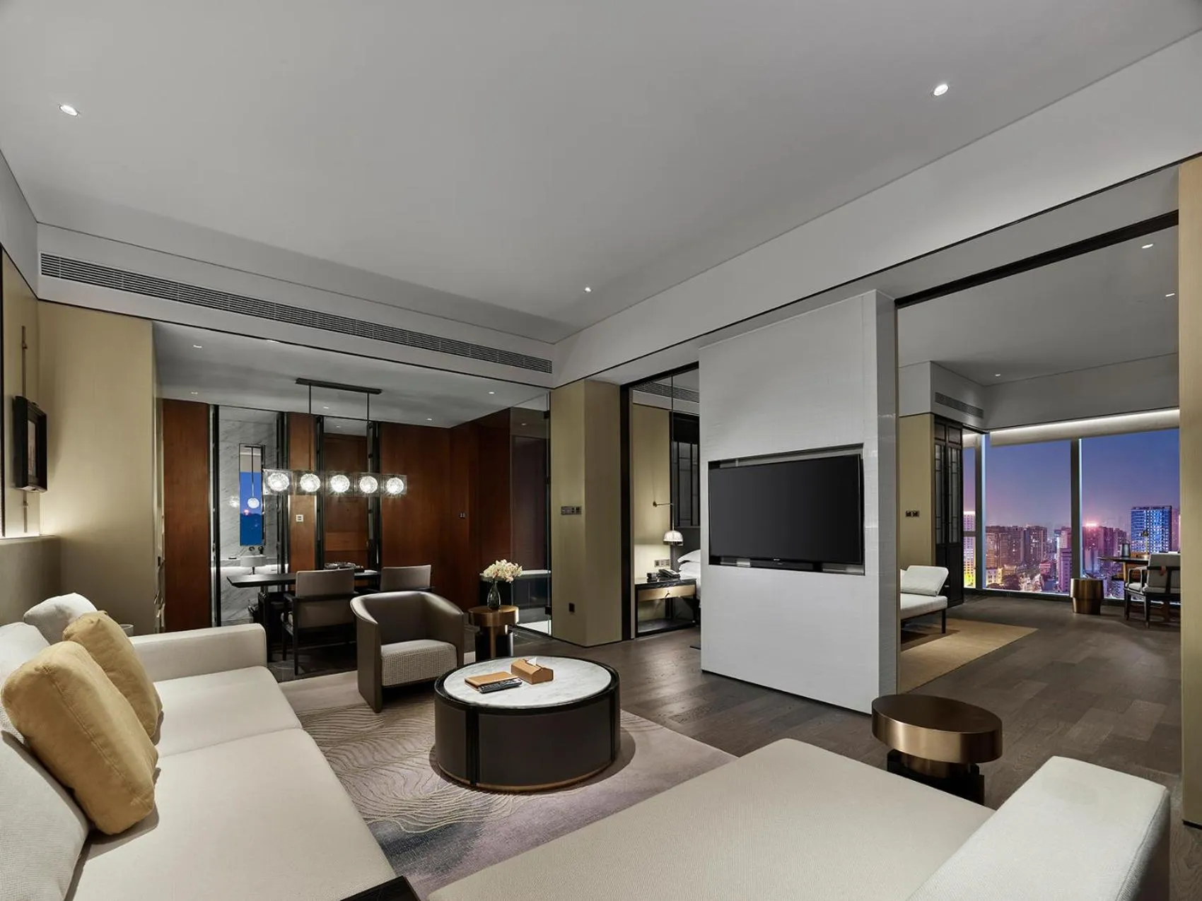 Living room in InterContinental Dongguan by IHG