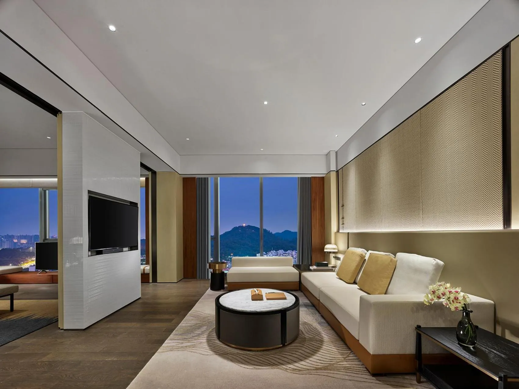 Living room in InterContinental Dongguan by IHG