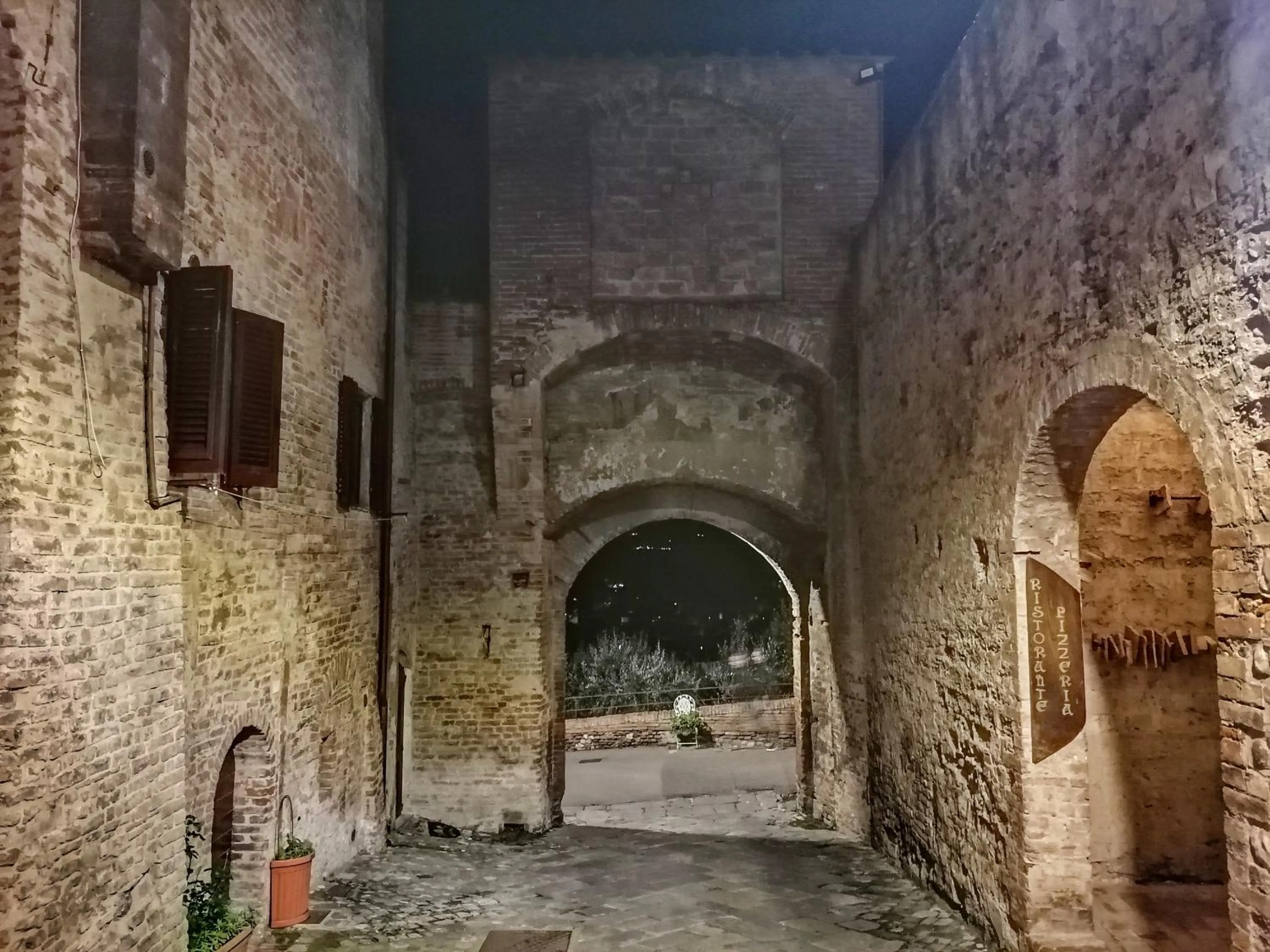 Landmark view in La Suite Toscana