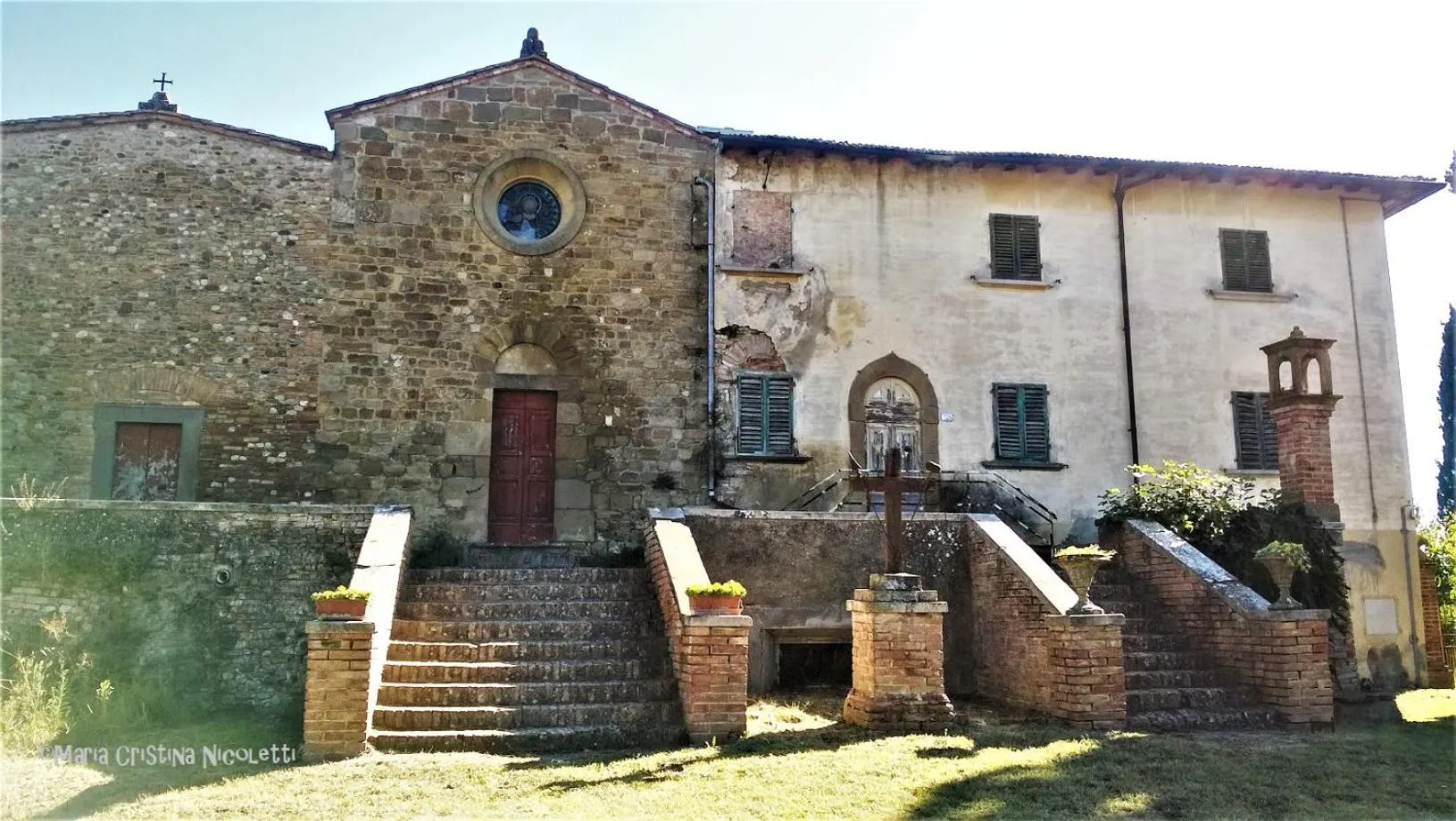Landmark view in La Suite Toscana