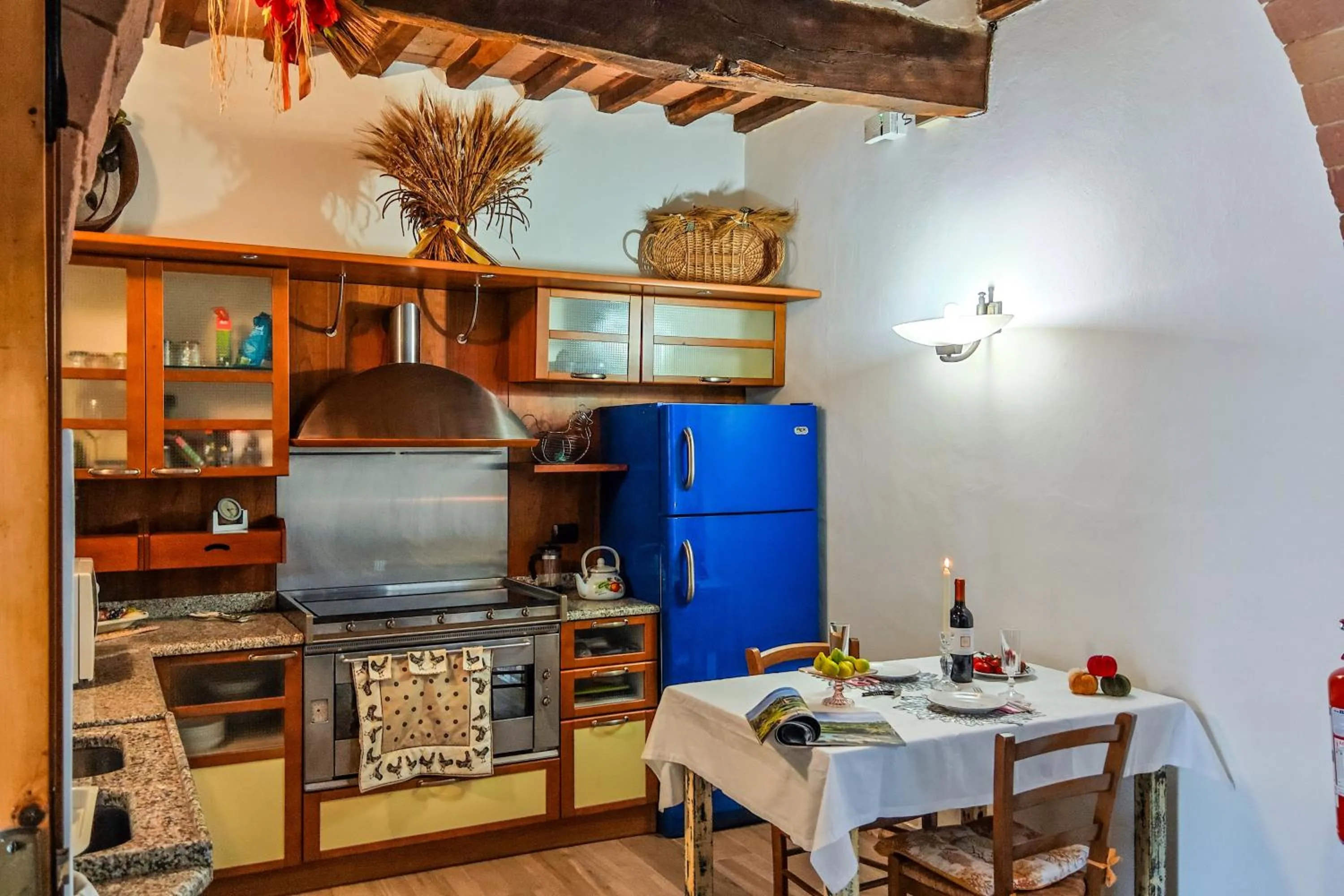 Kitchen or kitchenette in La Suite Toscana