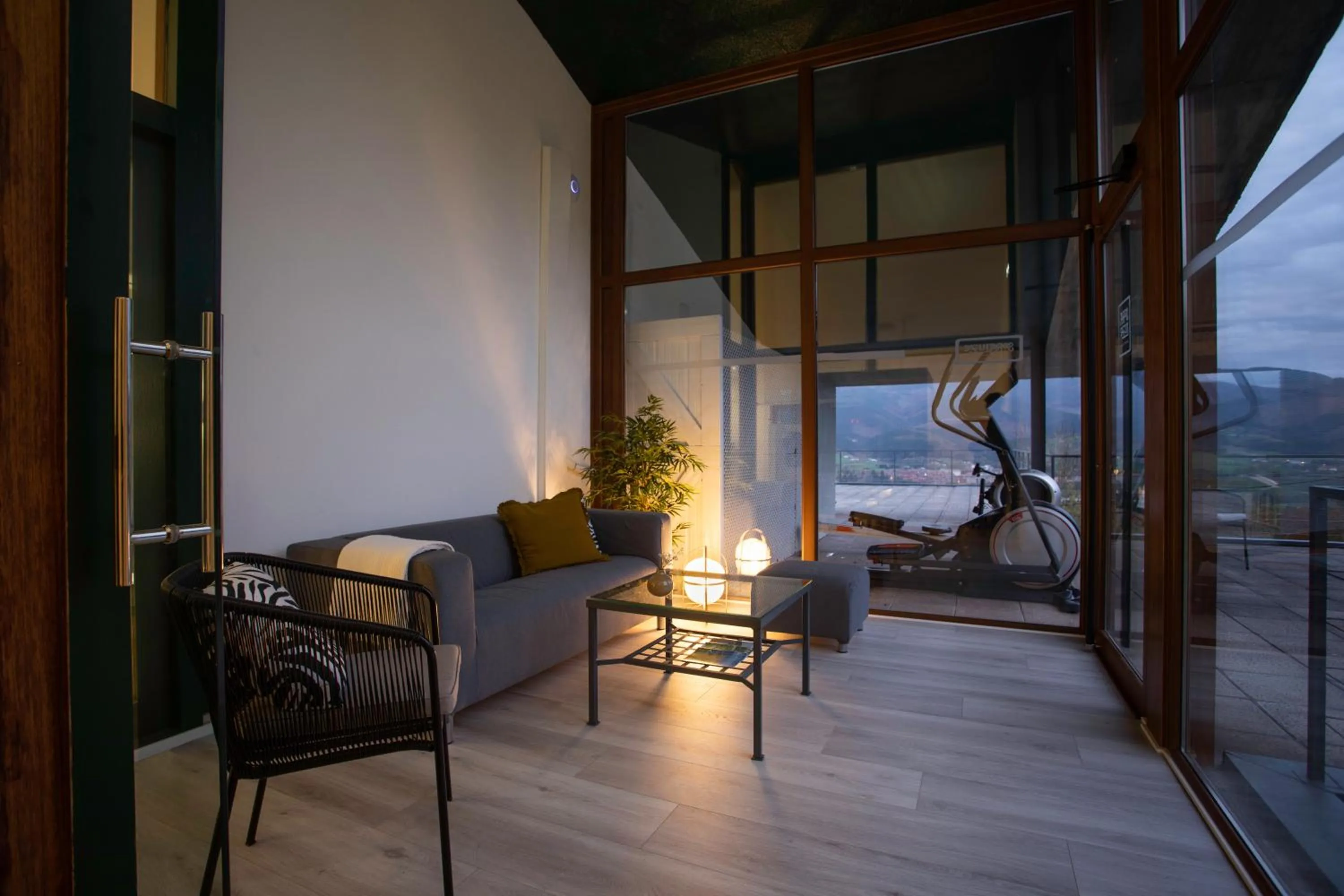 Living room in Soraluze Hotela