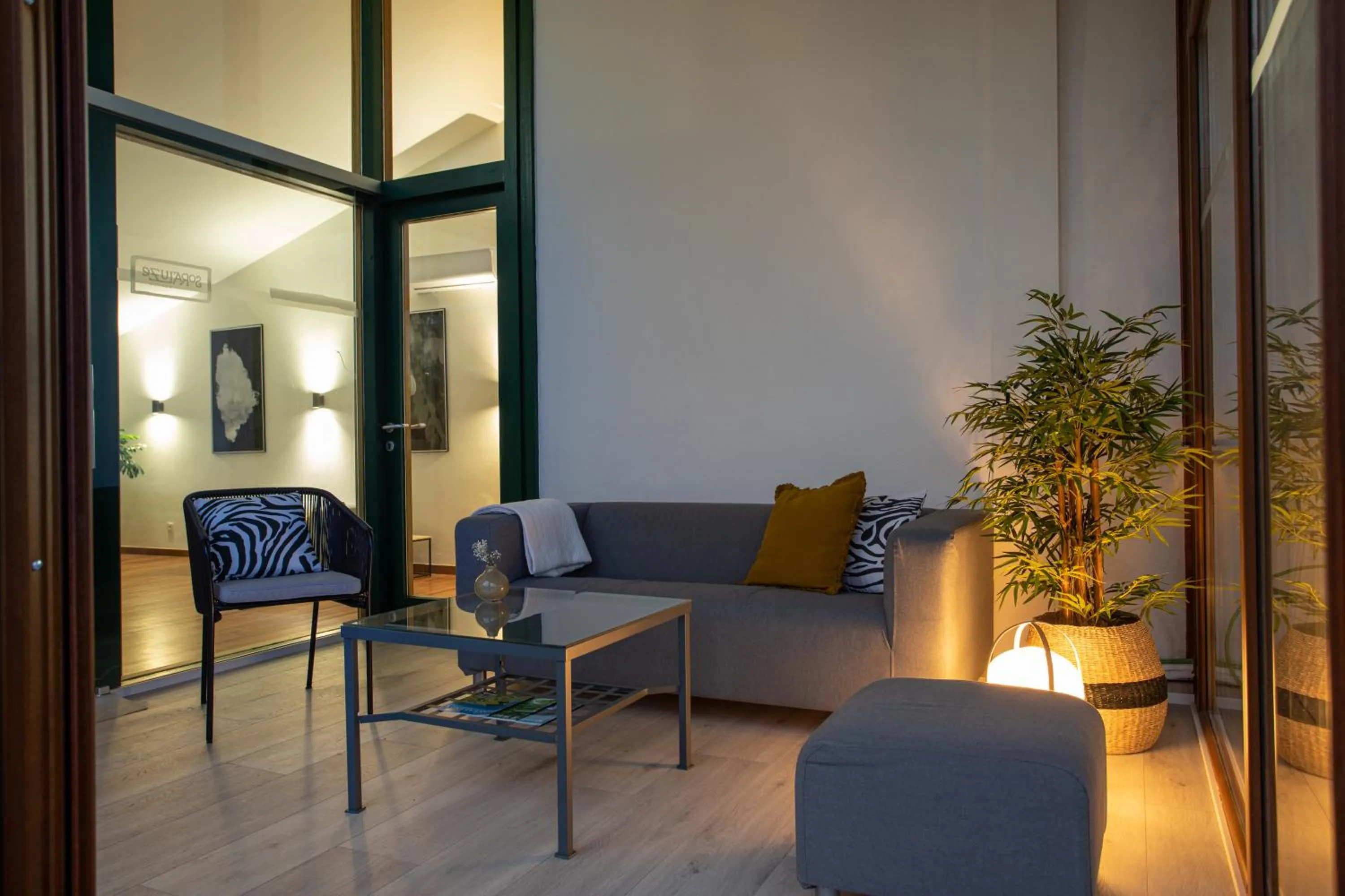 Living room in Soraluze Hotela