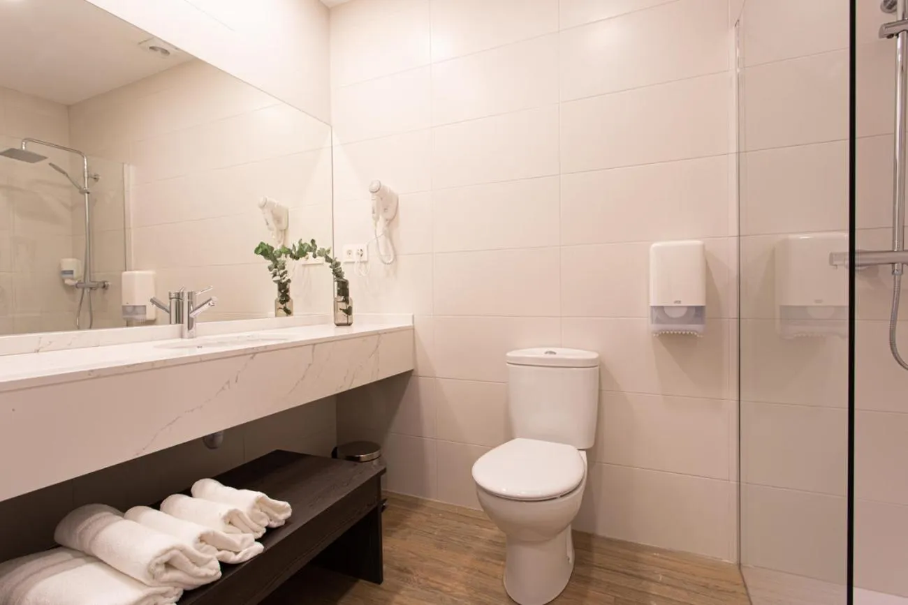 Bathroom in Soraluze Hotela