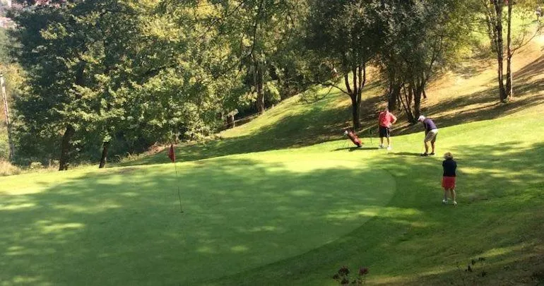 Golfcourse in Soraluze Hotela