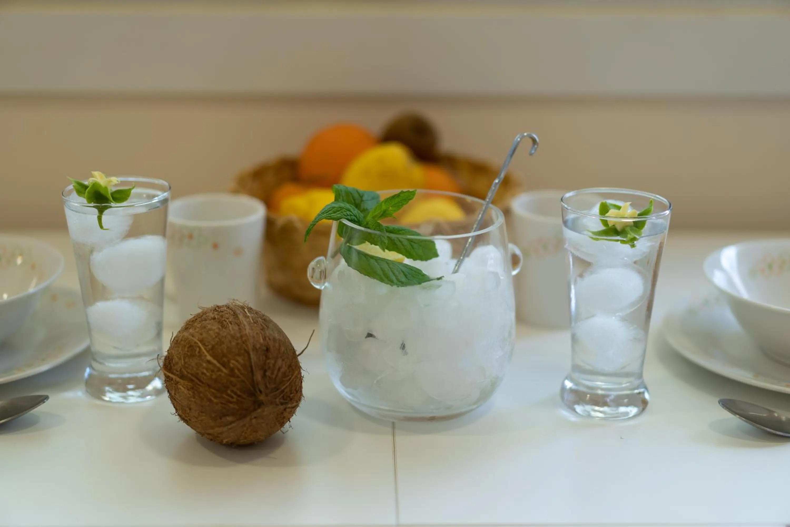 Drinks in Modular Bungalows With Heated Pool Artemis Greece