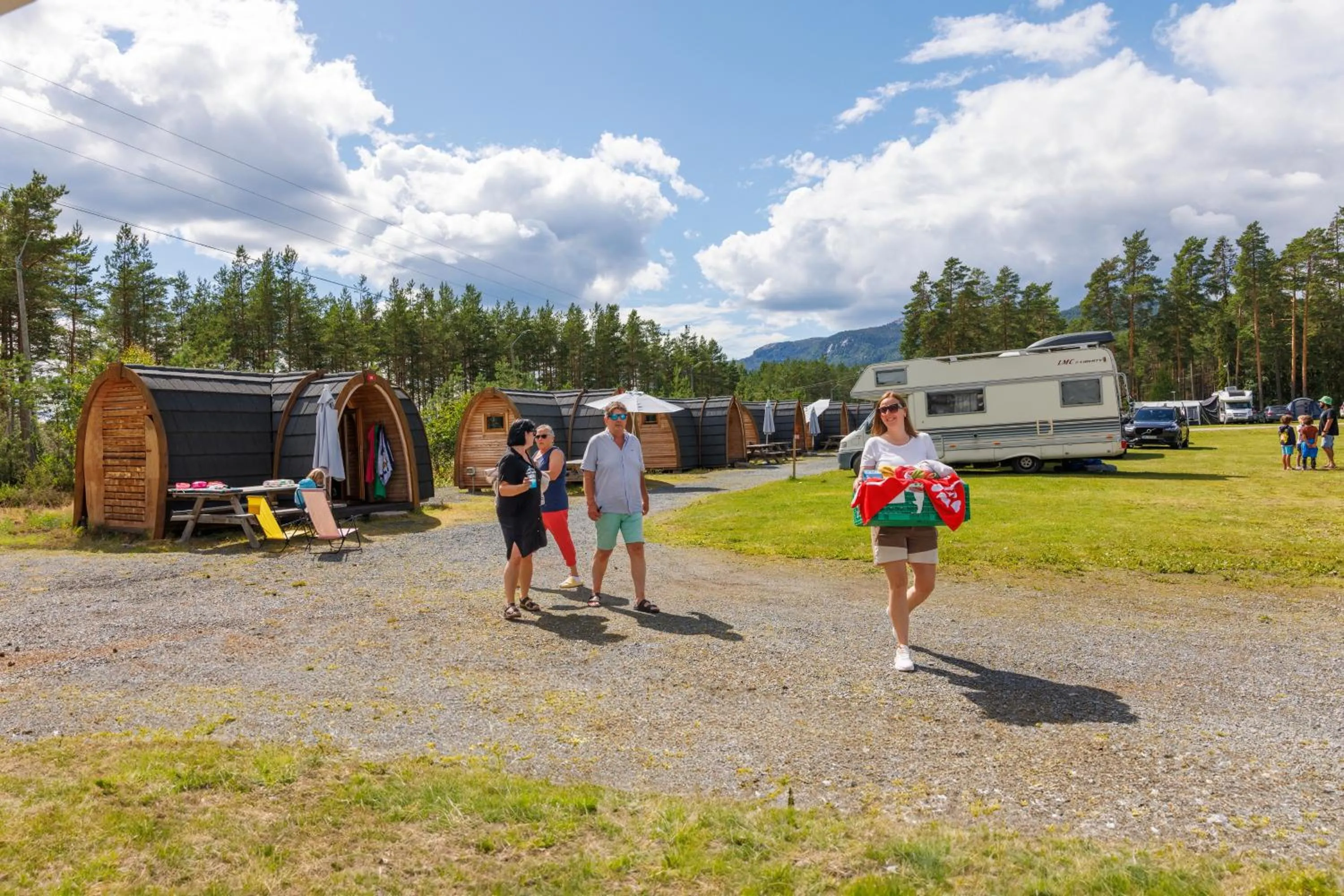Area and facilities in First Camp Bø - Telemark