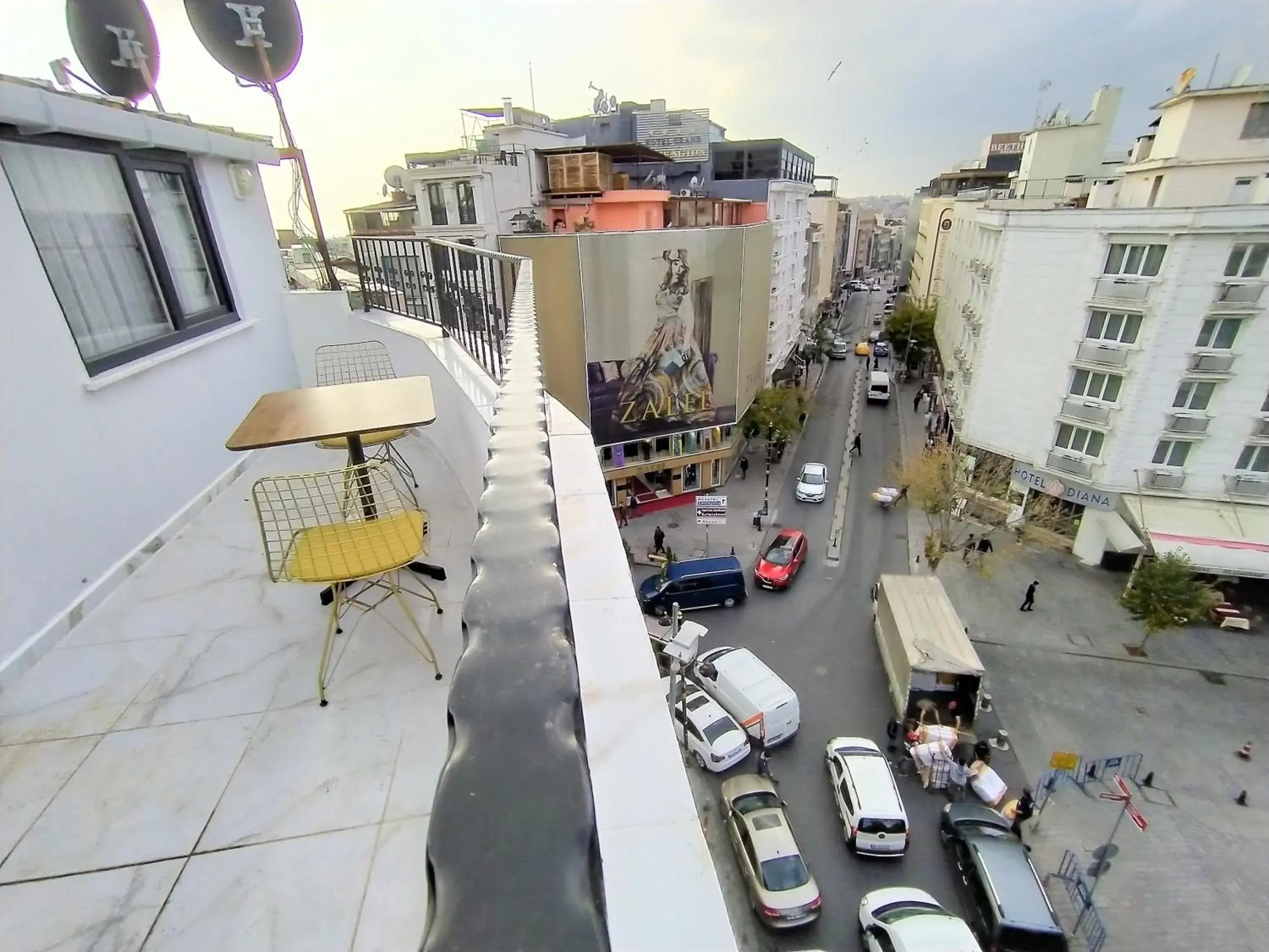 Double Room with Balcony in King Istanbul Hotel Double Room with Balcony in King Istanbul Hotel