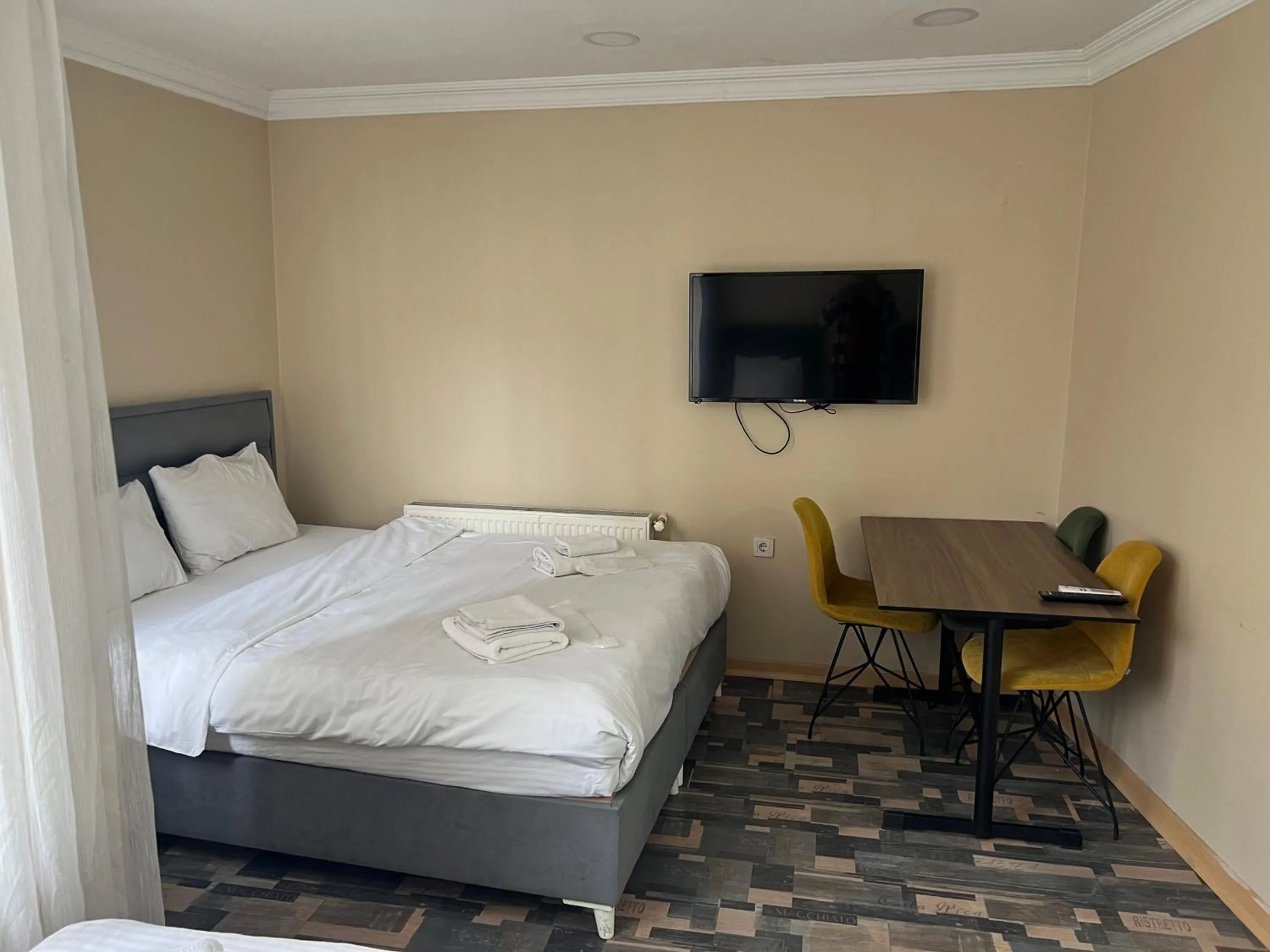 Bed in King Istanbul Hotel