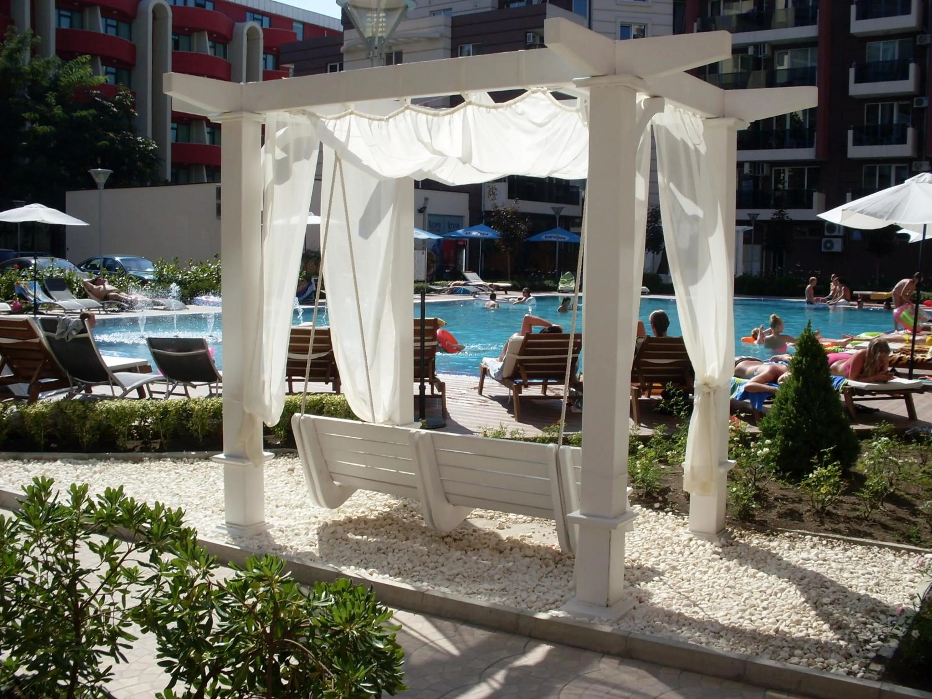 Garden in Admiral Plaza Hotel