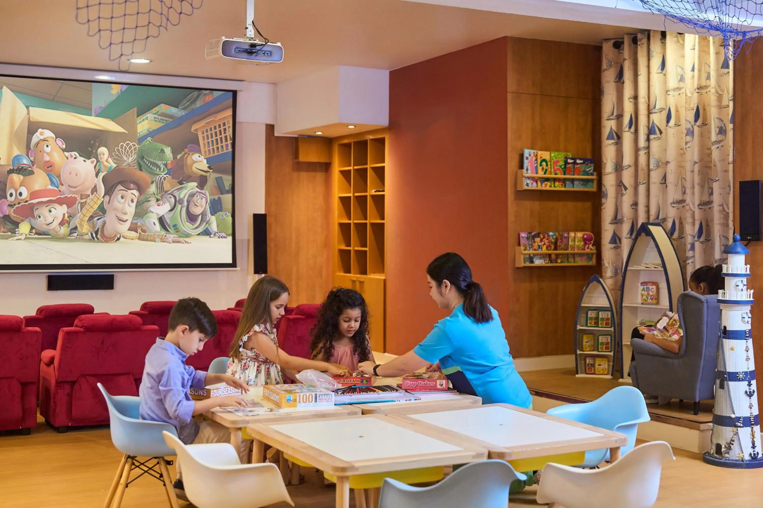 Kids's club in Golden Sands Hotel Apartments