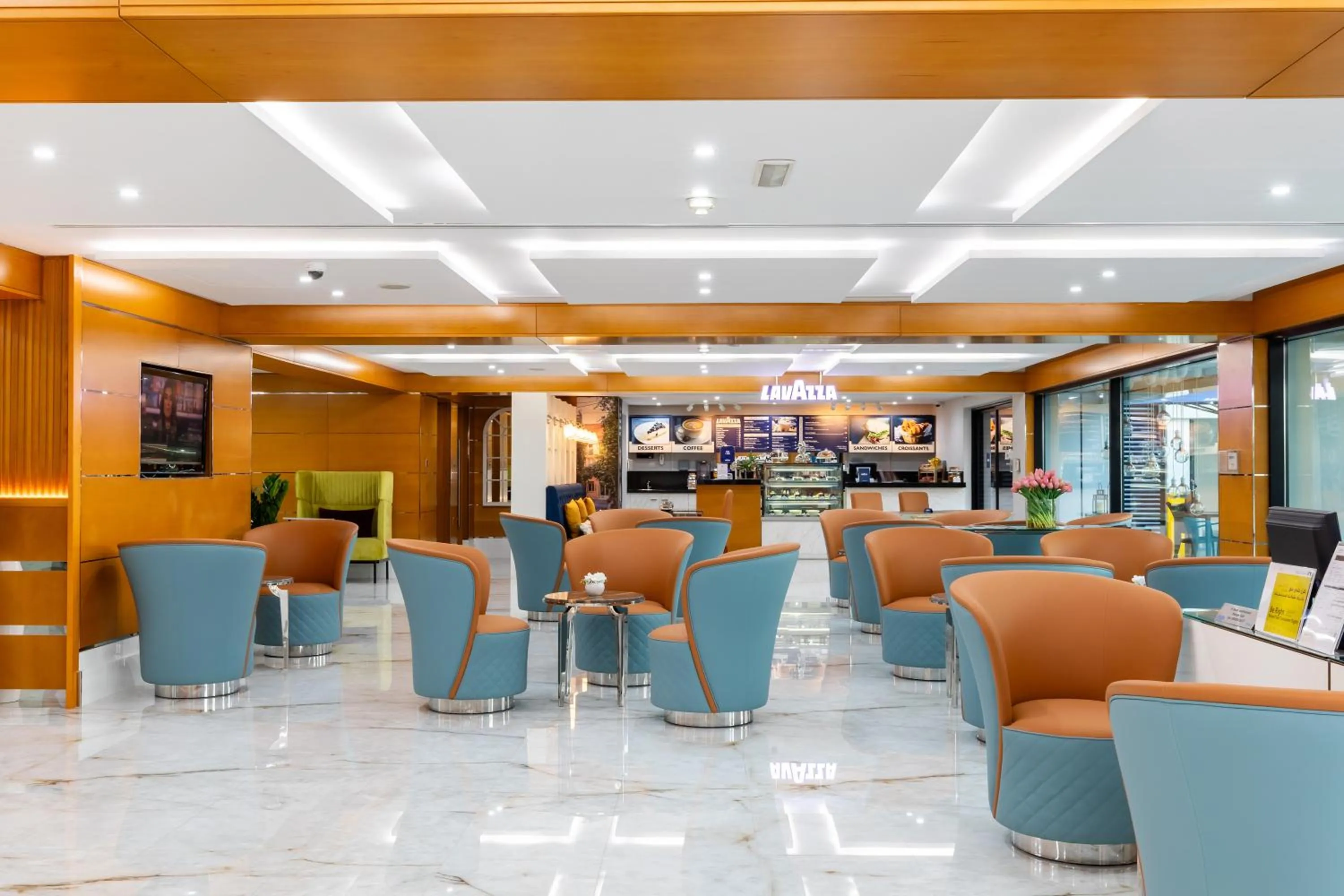 Lobby or reception in Golden Sands Hotel Apartments