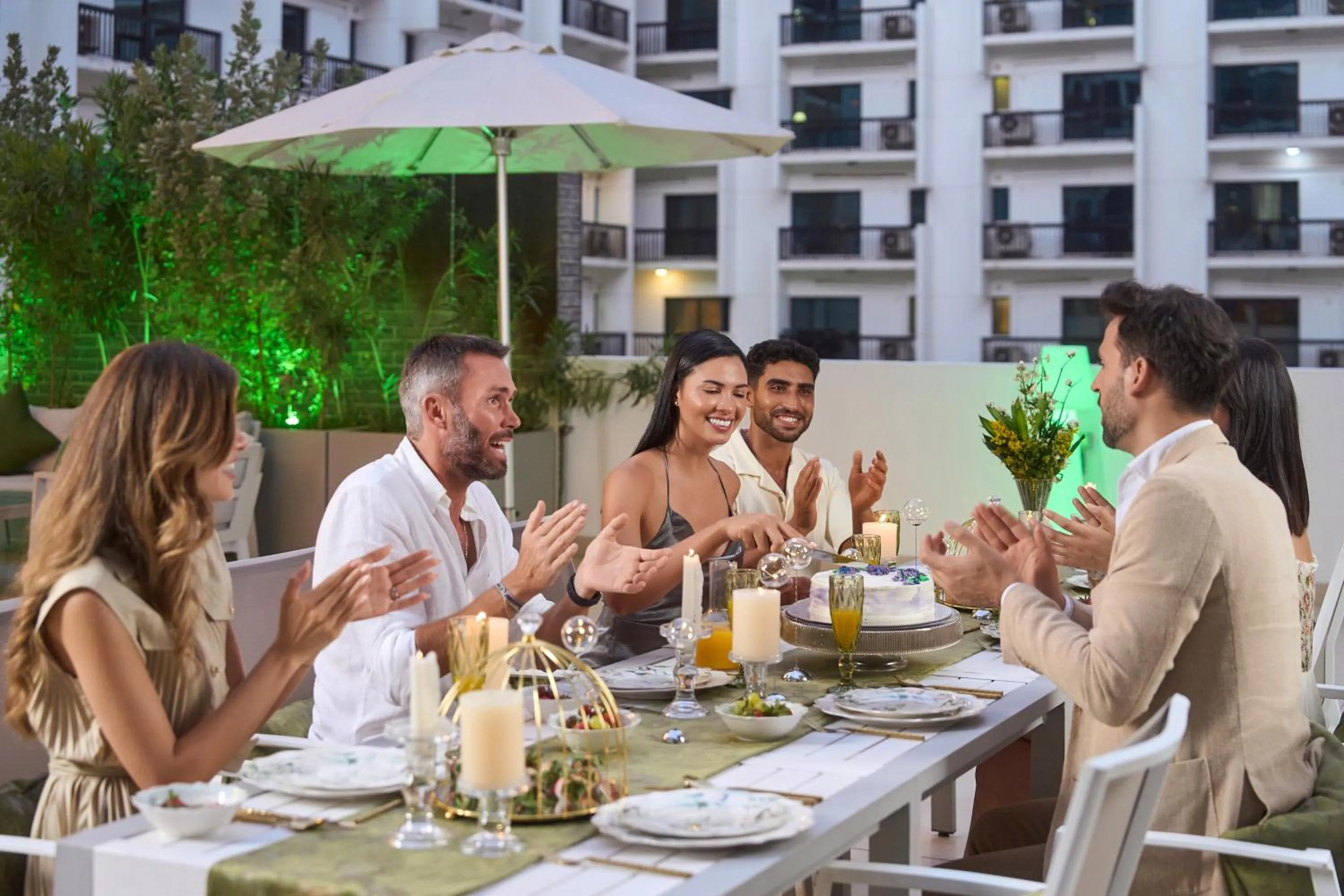 Balcony/Terrace in Golden Sands Hotel Apartments