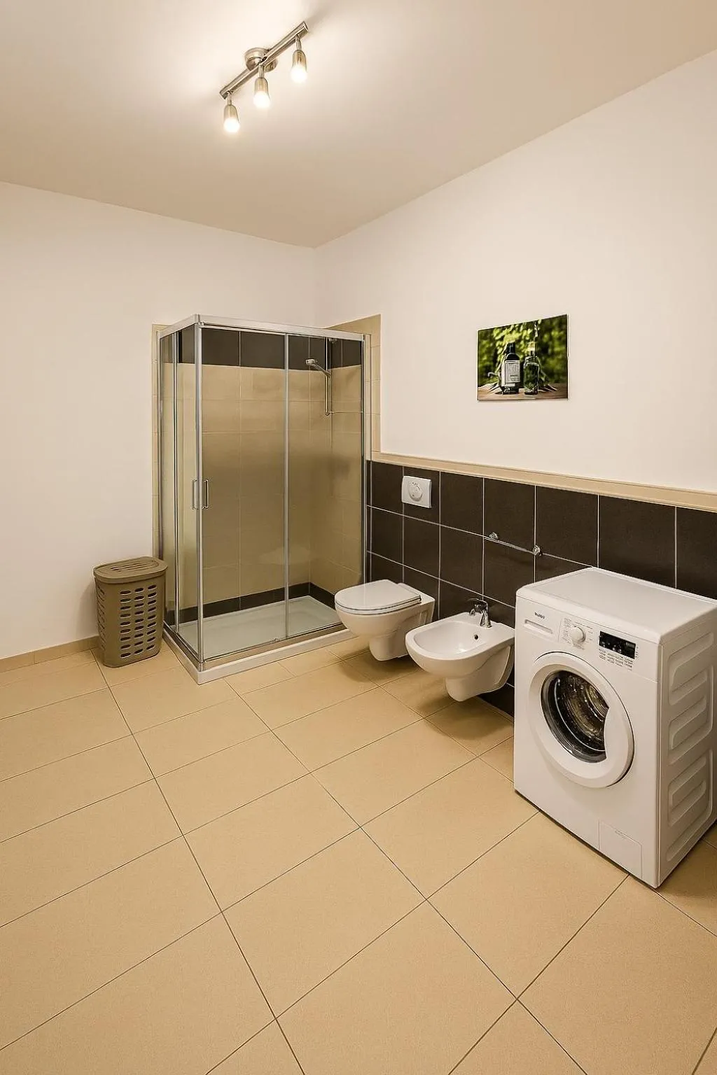 Toilet in Lucini Ai Portici,parcheggio privato,due minuti dal Bernina Express