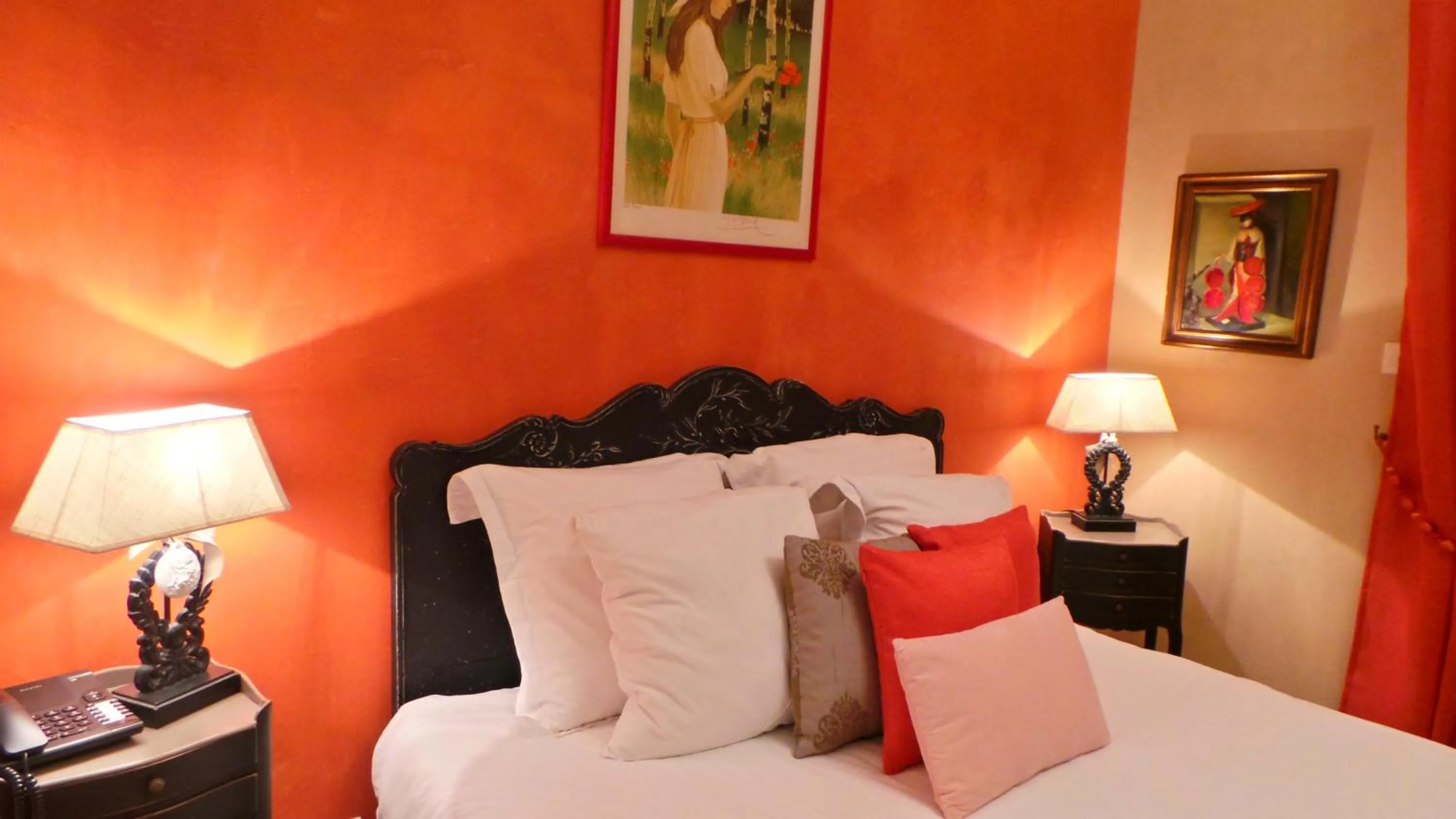 Bedroom, Bed in Hotel Relais Du Postillon