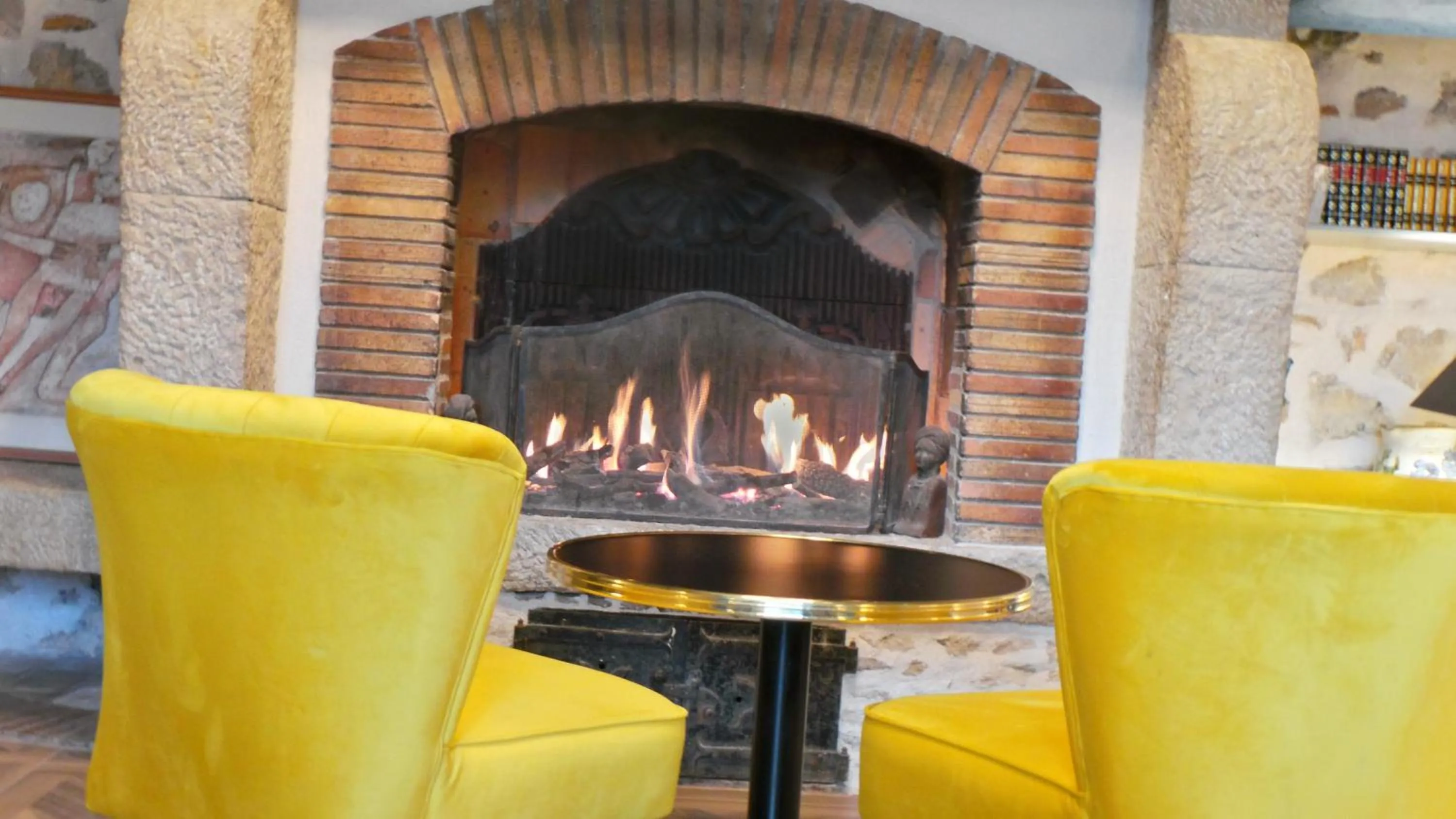 Living room in Hotel Relais Du Postillon