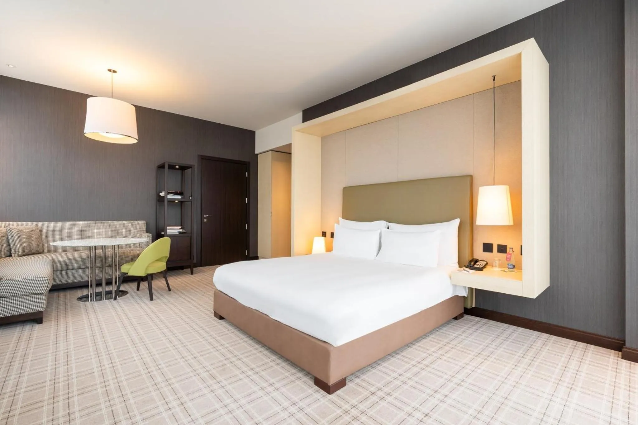 Photo of the whole room, Bed in Crowne Plaza Geneva by IHG